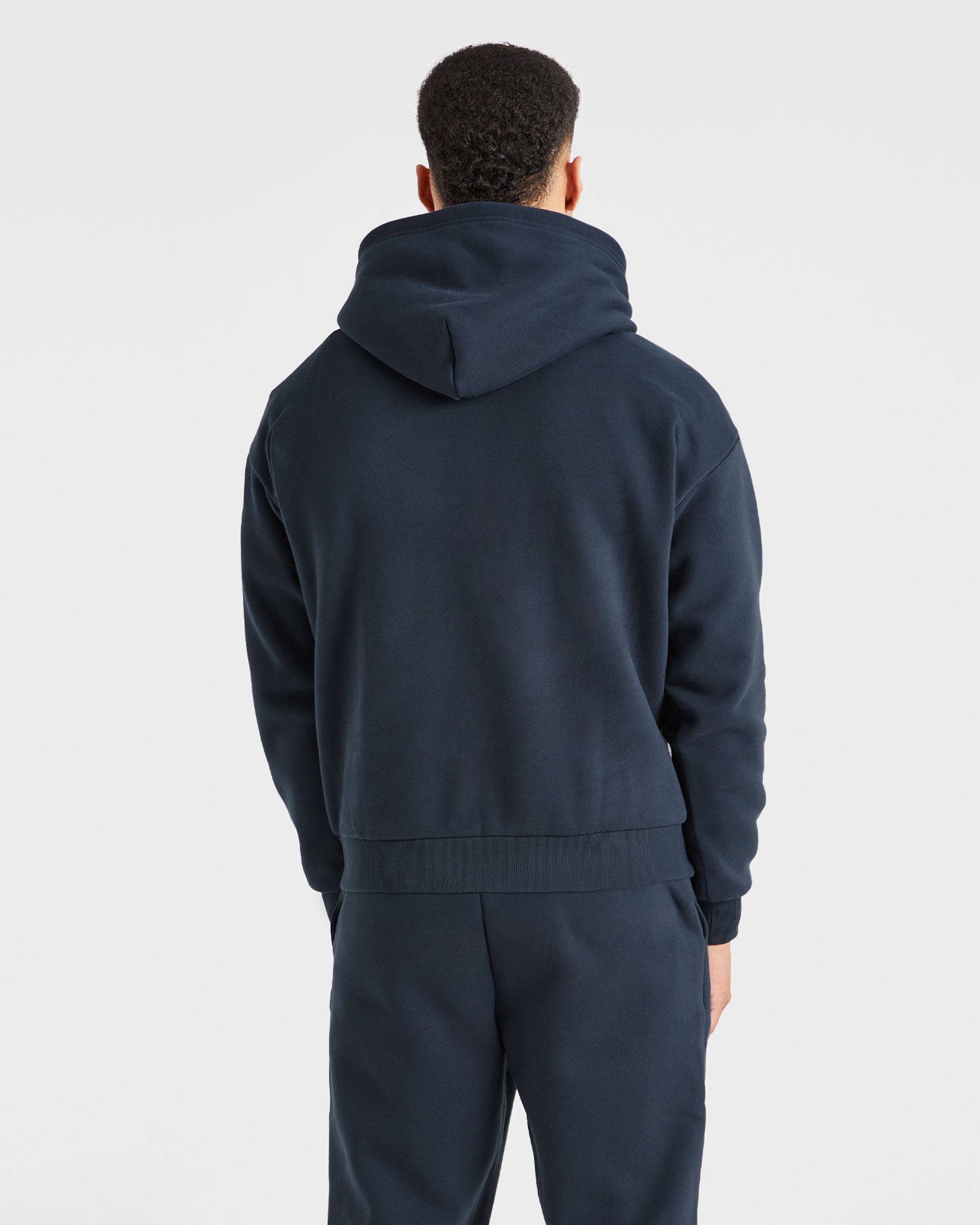 Sudadera con Estampado - Azul Marino