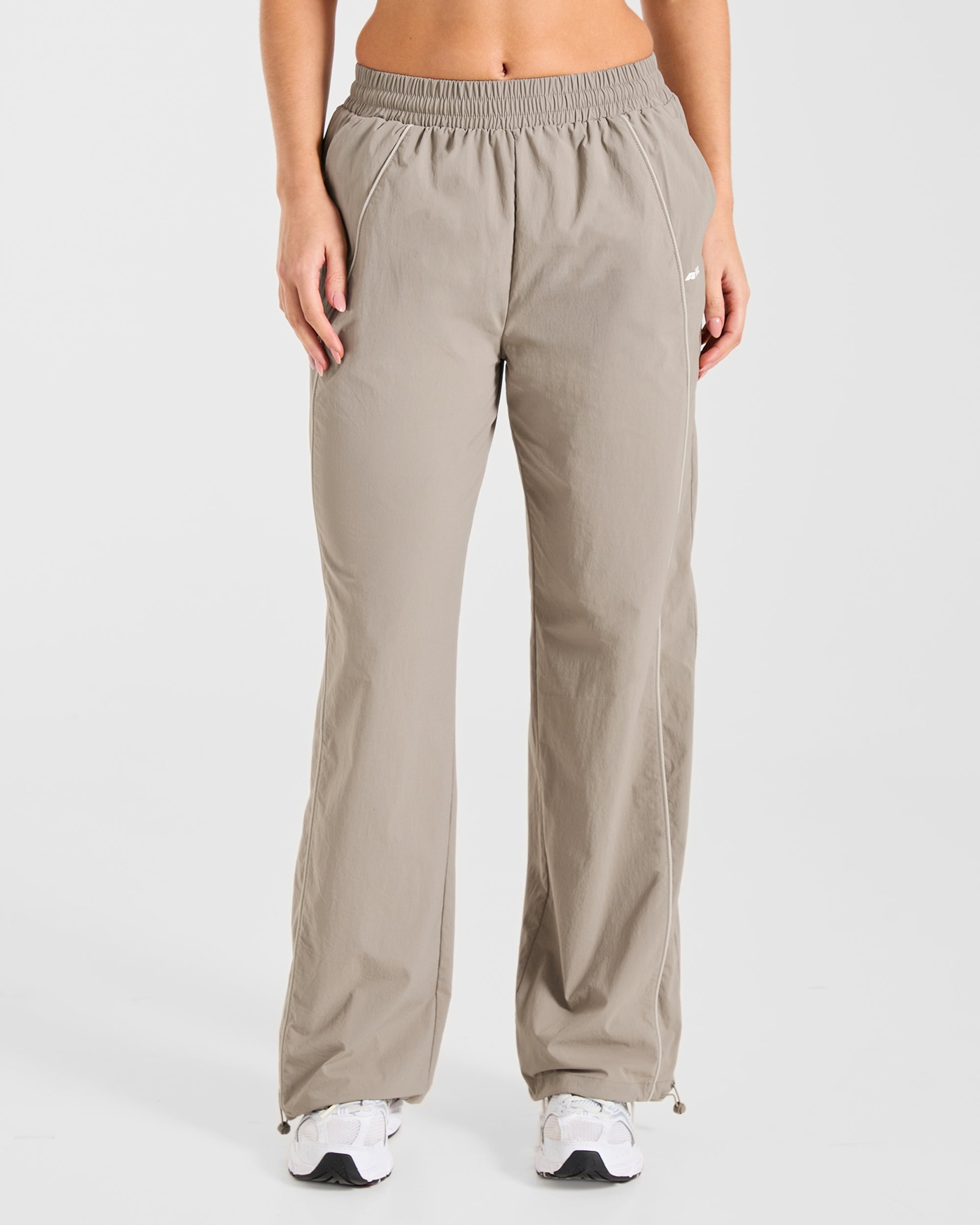Pantalones Jogger Retro - Gris Perla