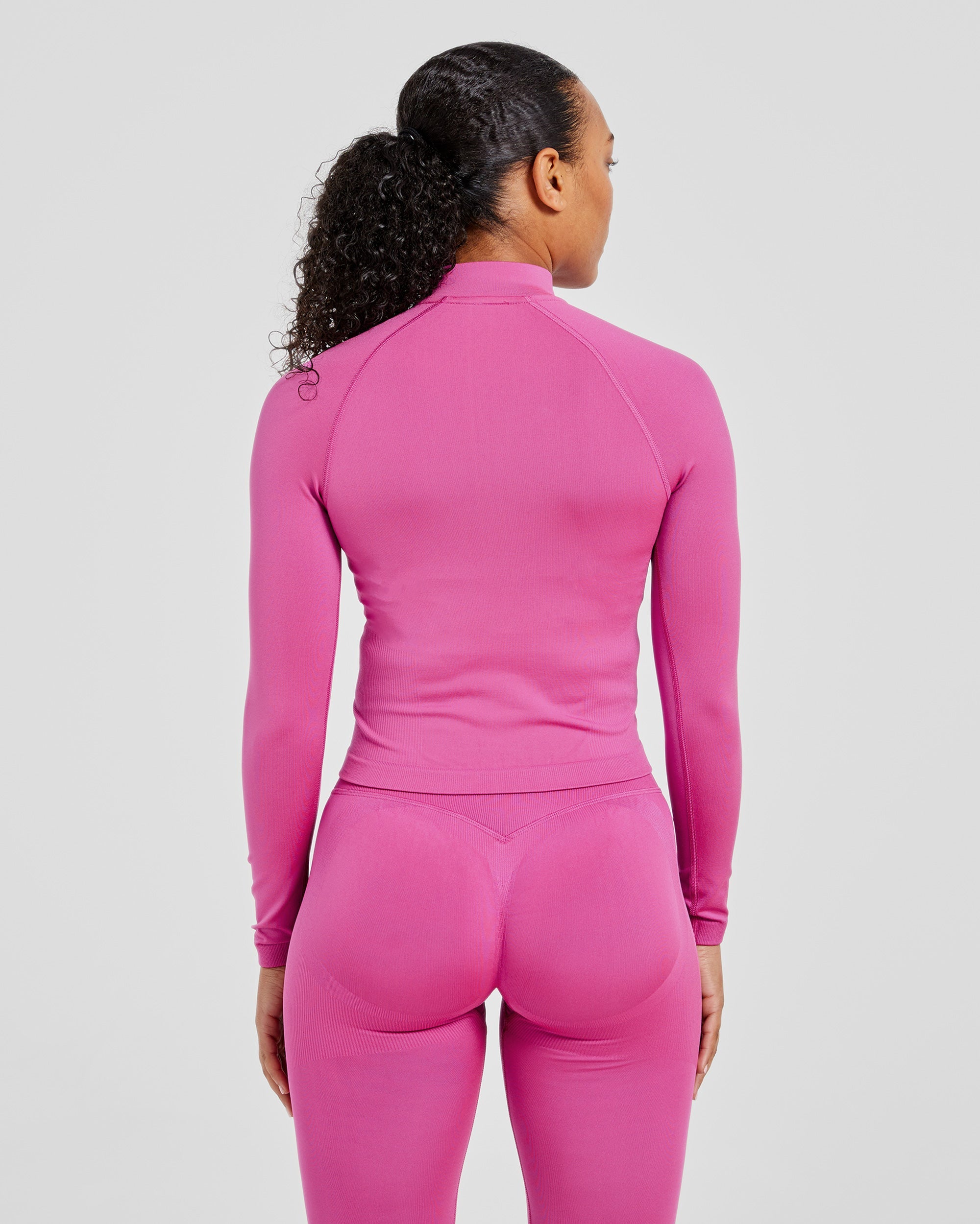 Chaqueta Adapt Sin Costuras - Rosa