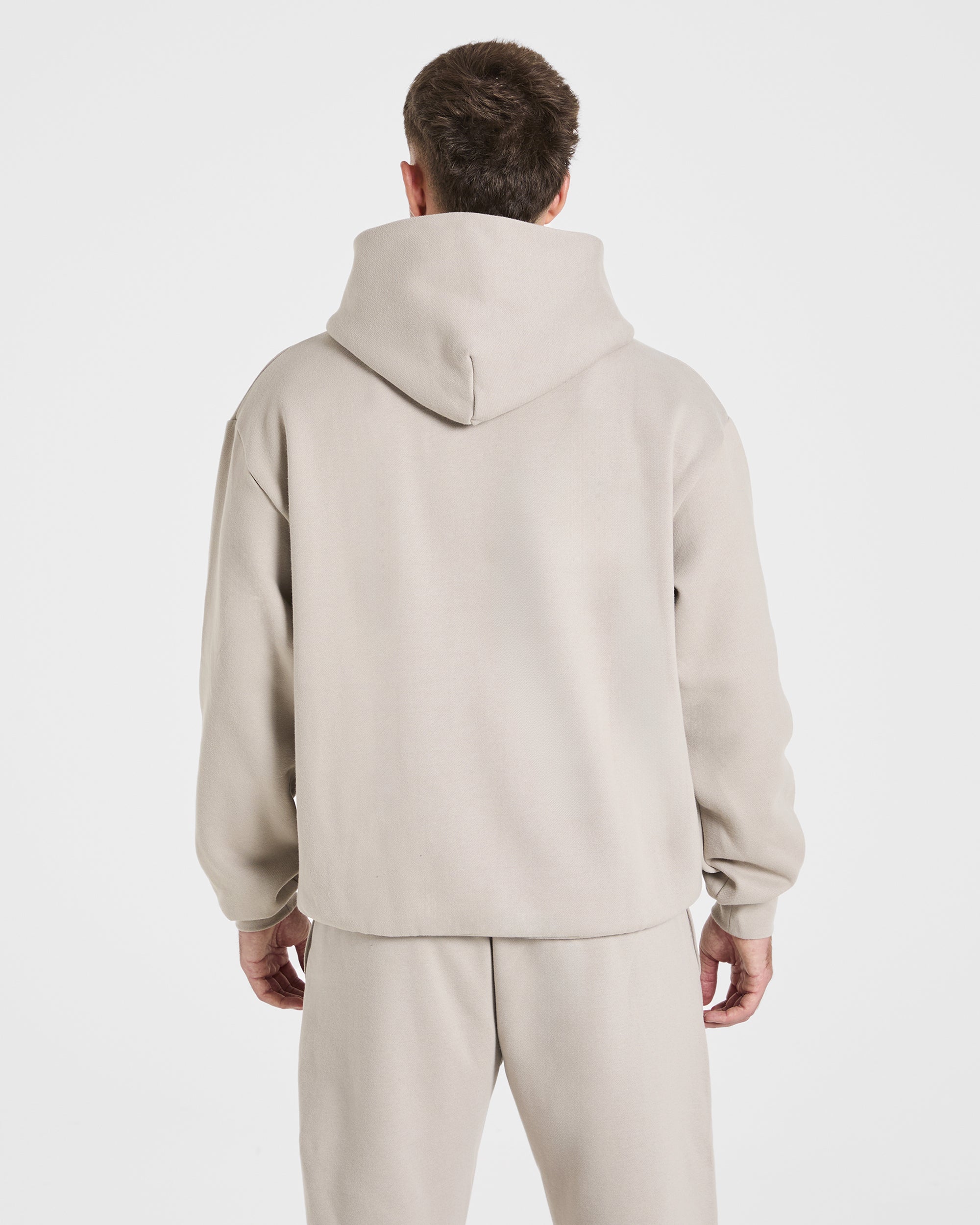 Essential Oversized Hoodie - Piedra