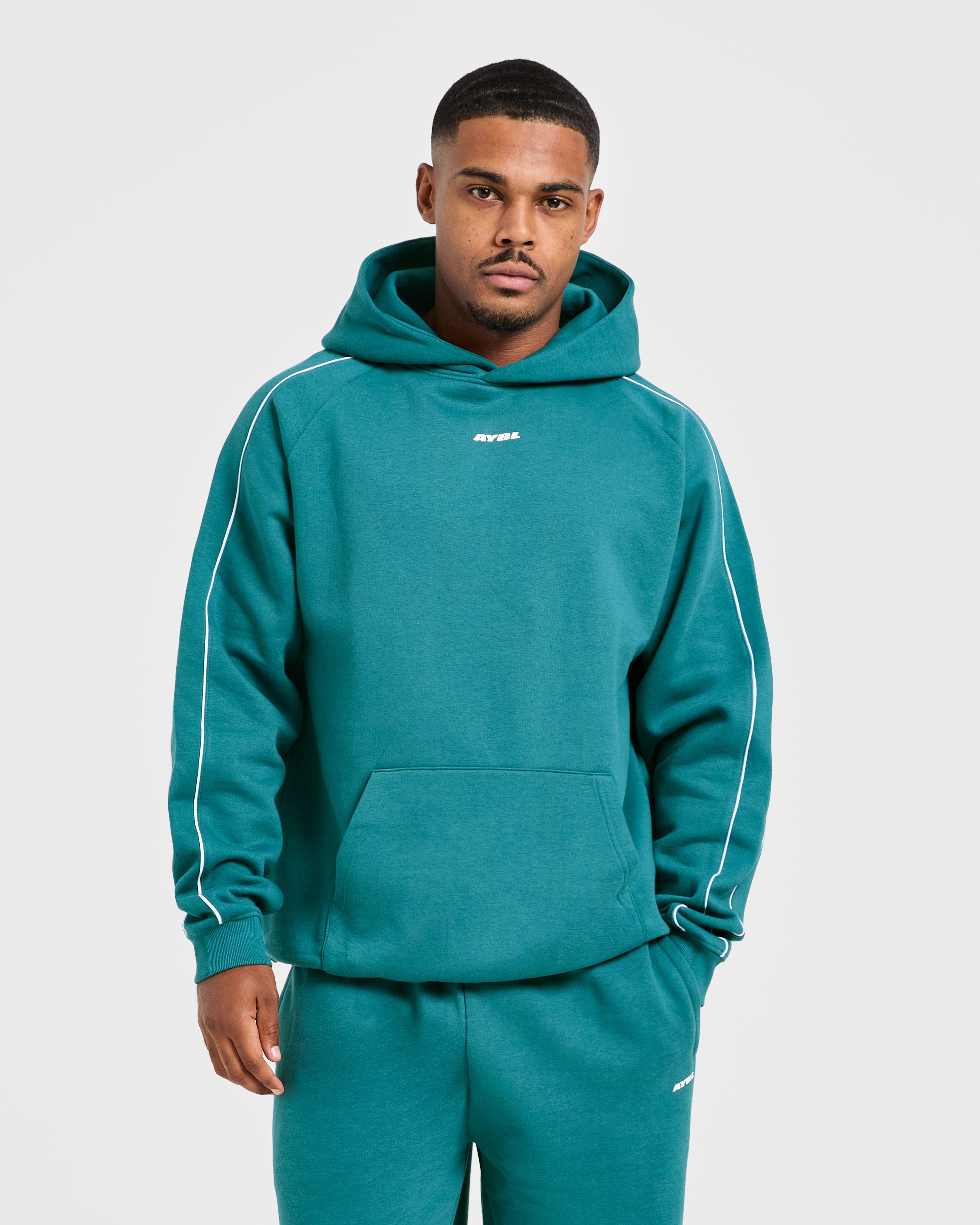 Sudadera Oversized Restore - Turquesa Oscuro