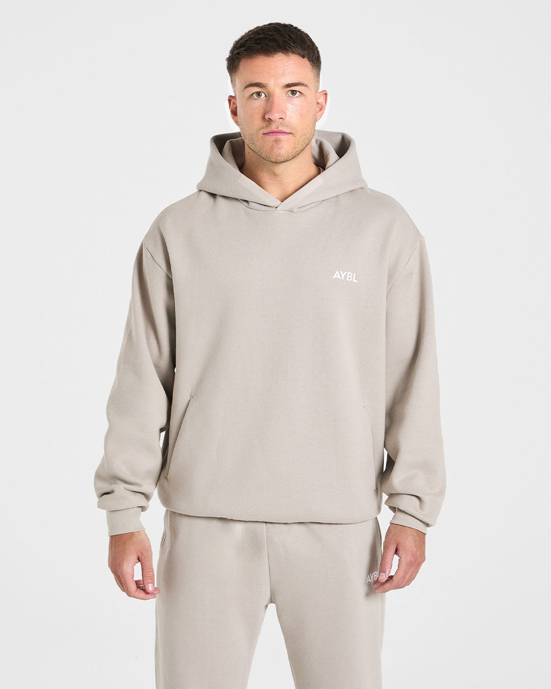 Essential Oversized Hoodie - Piedra