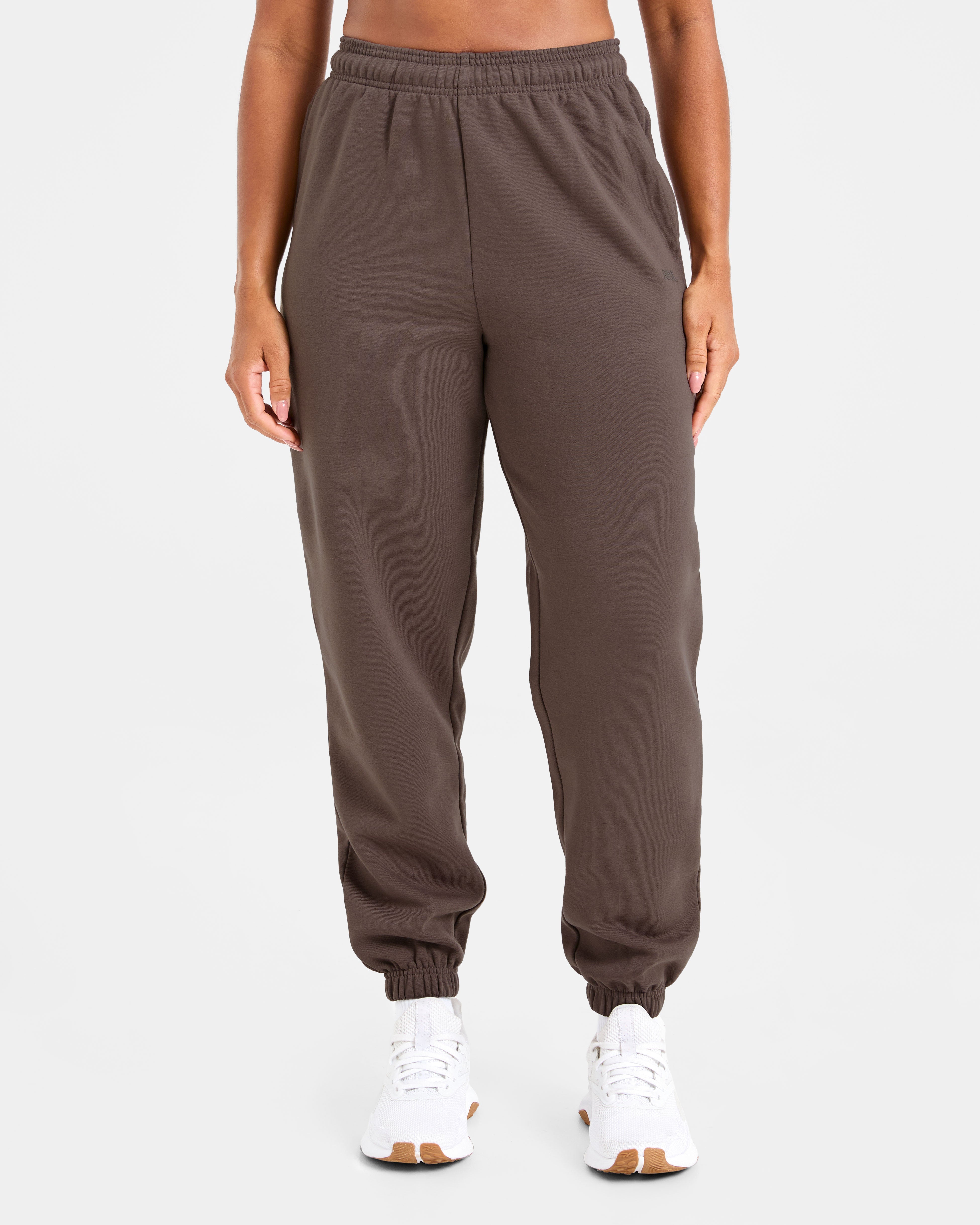 Pantalones Jogger Oversized de Estilo de Vida - Marrón Umber