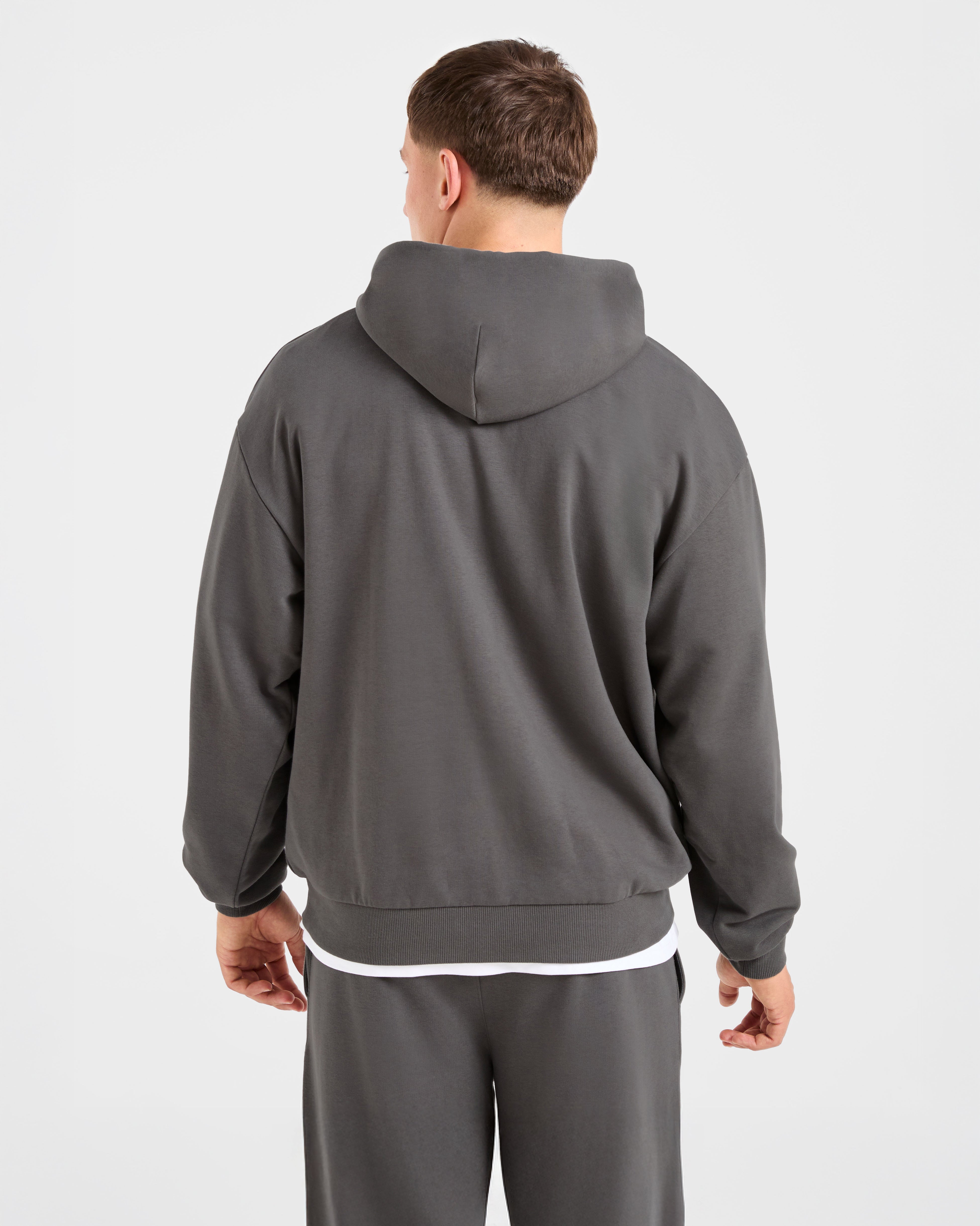 Sudadera Oversized Craft - Gris