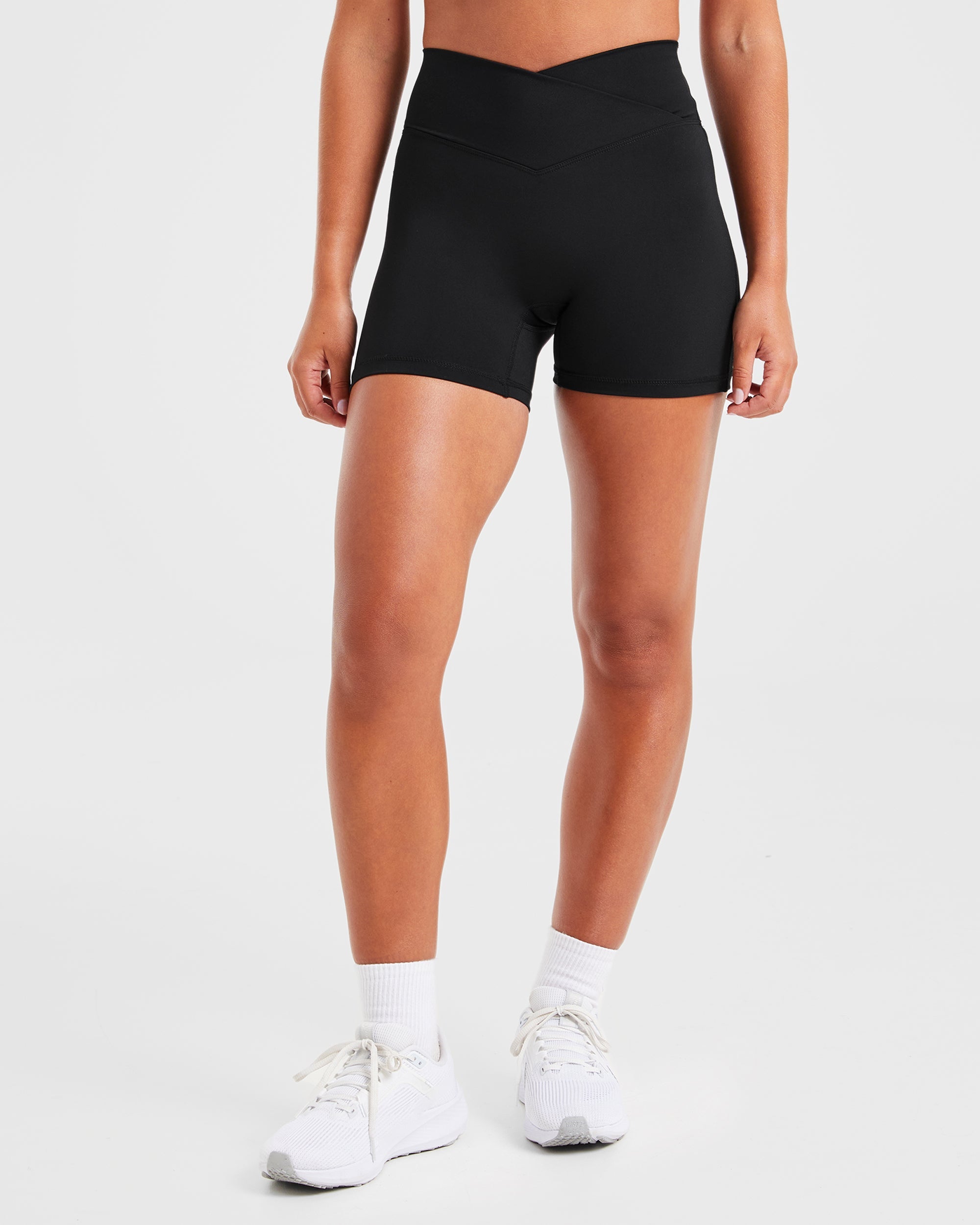 Pantalones Cortos Sculpt Wrap - Negro