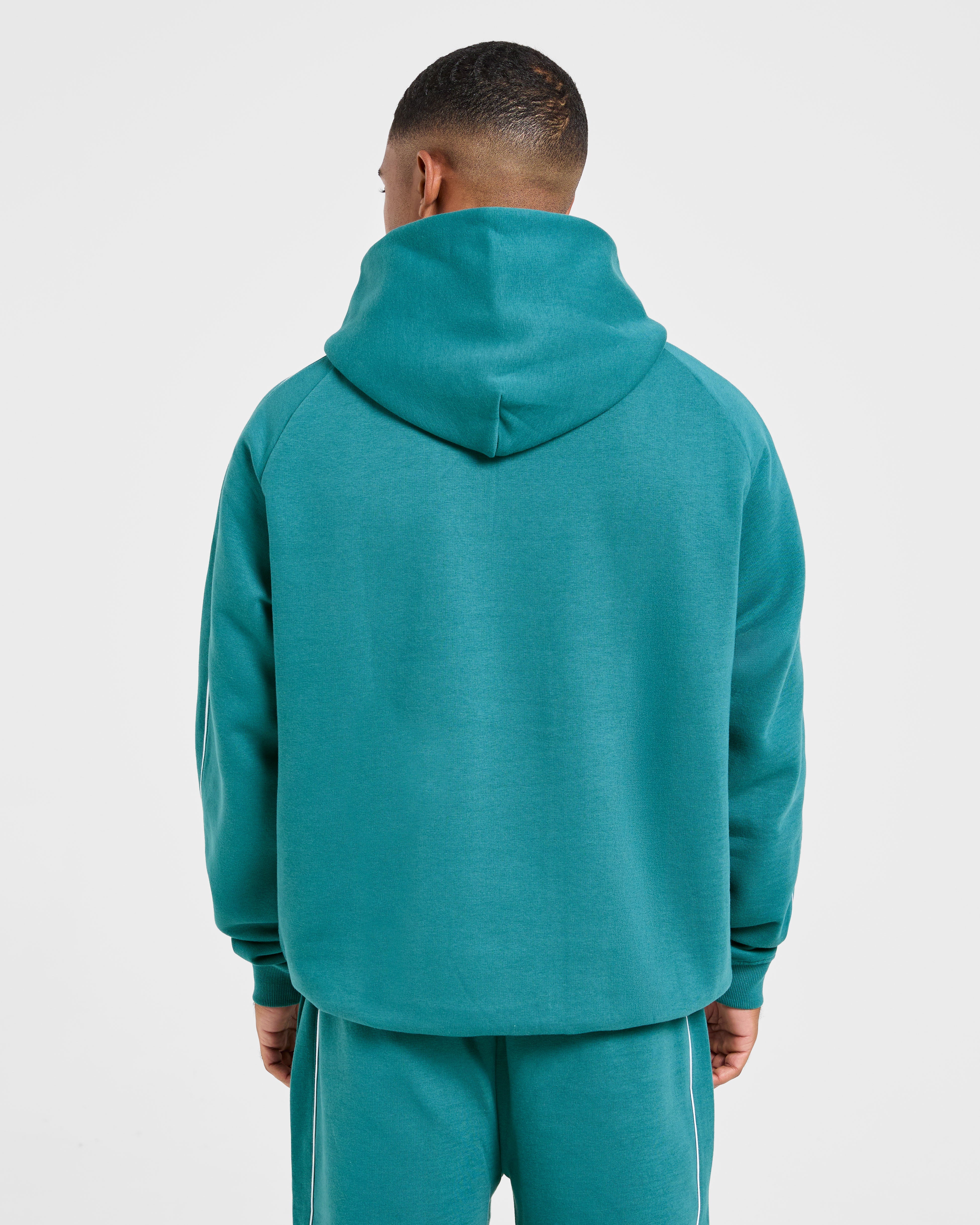 Sudadera Oversized Restore - Turquesa Oscuro
