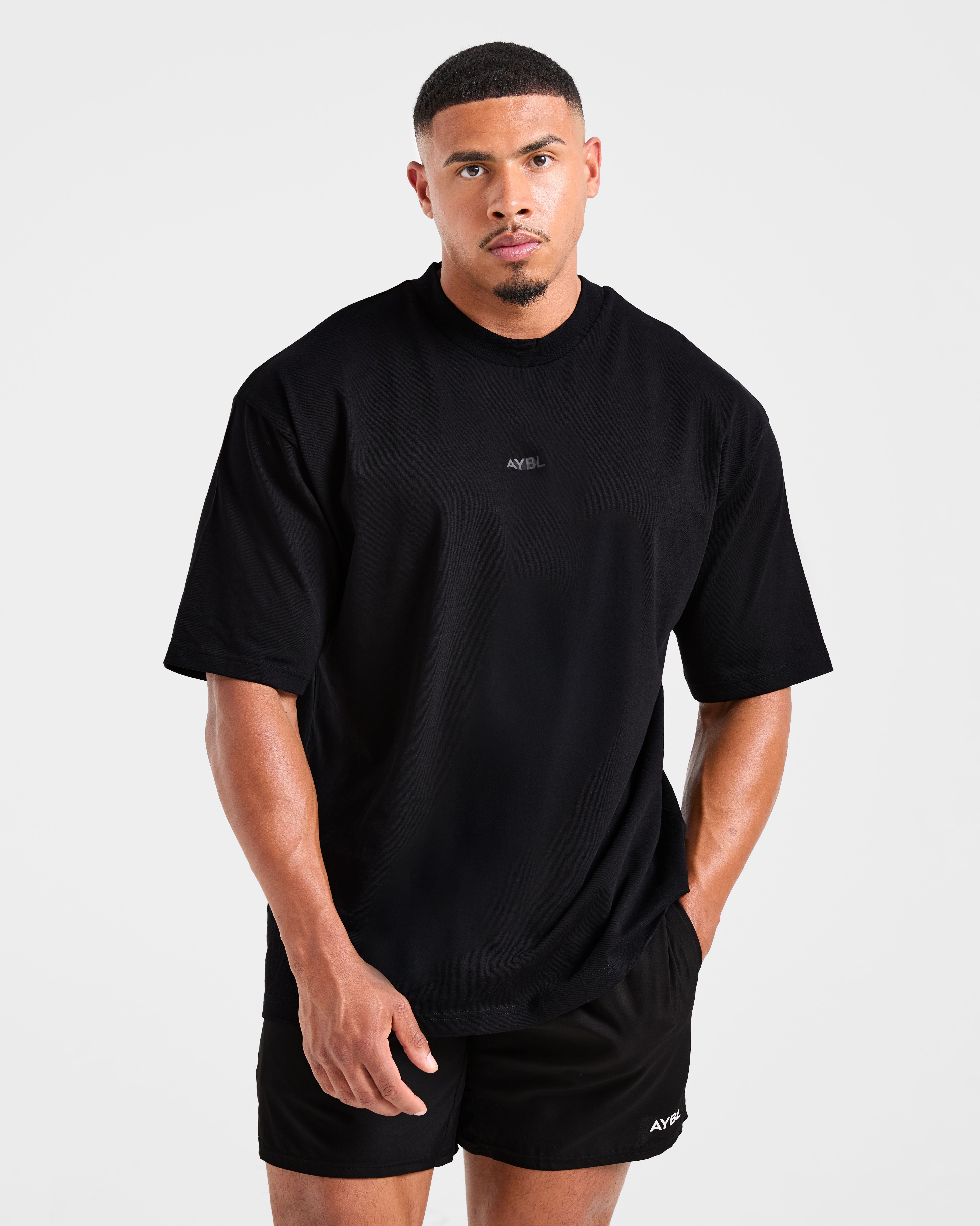 Camiseta Oversized Craft - Negro