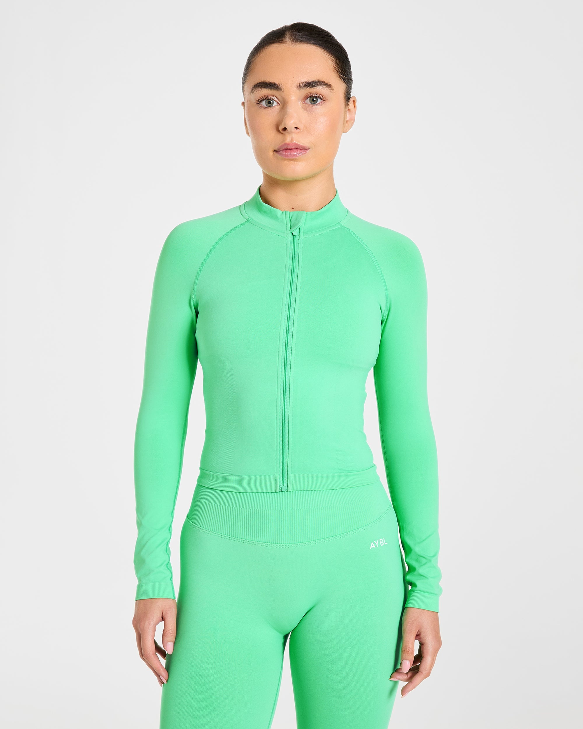 Chaqueta sin costuras Enhance - Verde menta
