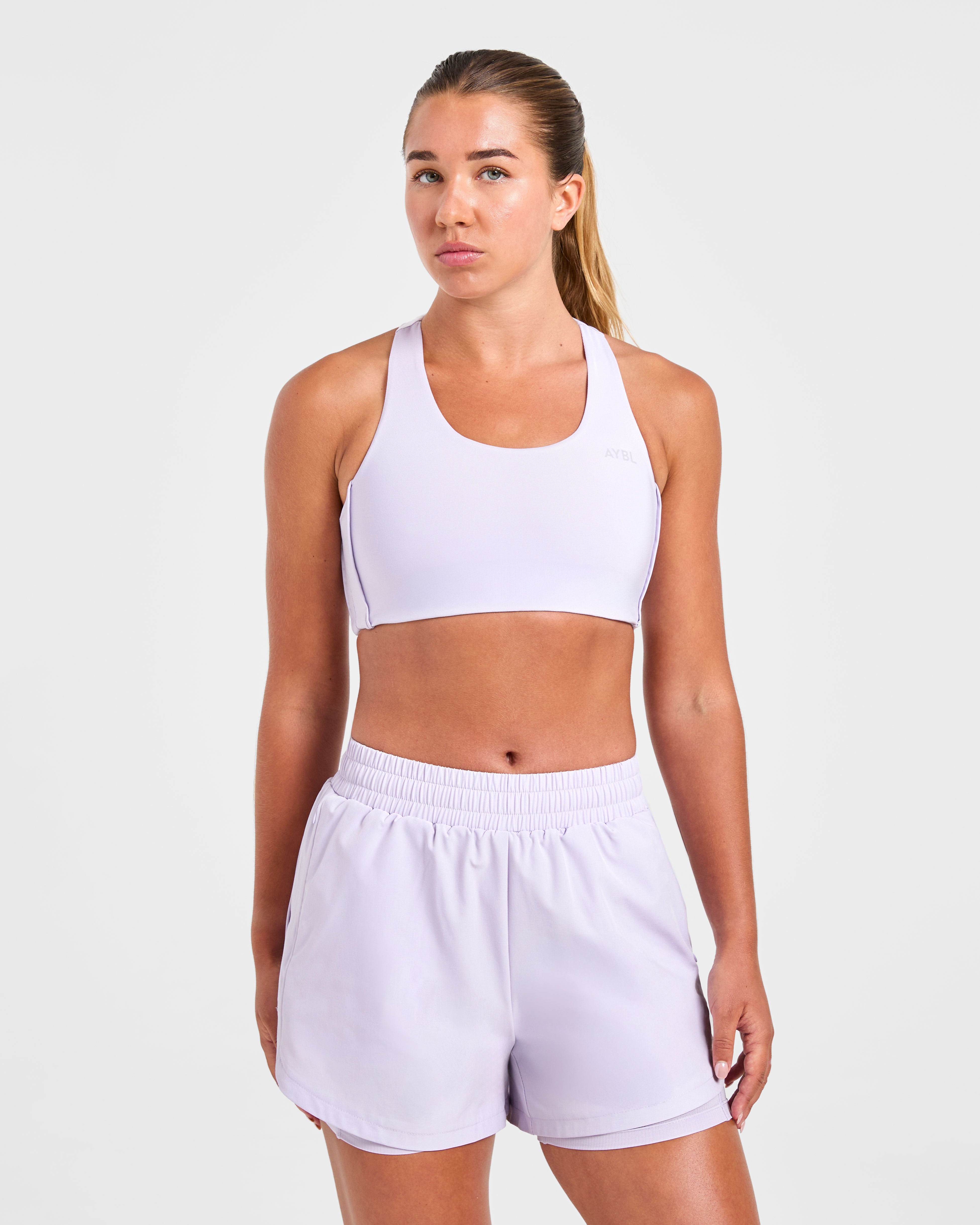 Sujetador Deportivo para Correr - Lila Hielo