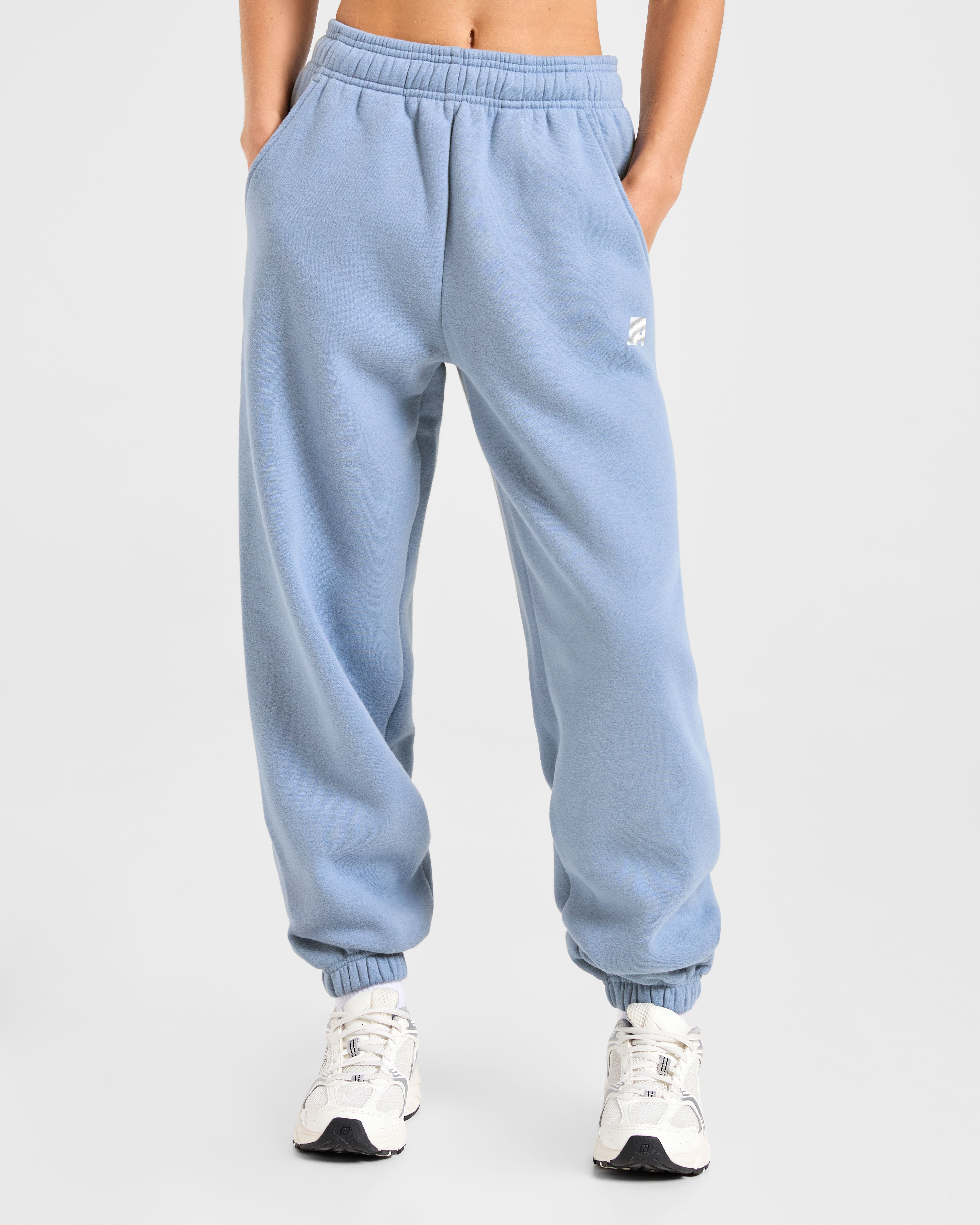 Pantalones Jogger Oversized Retro Athletics - Azul Vintage