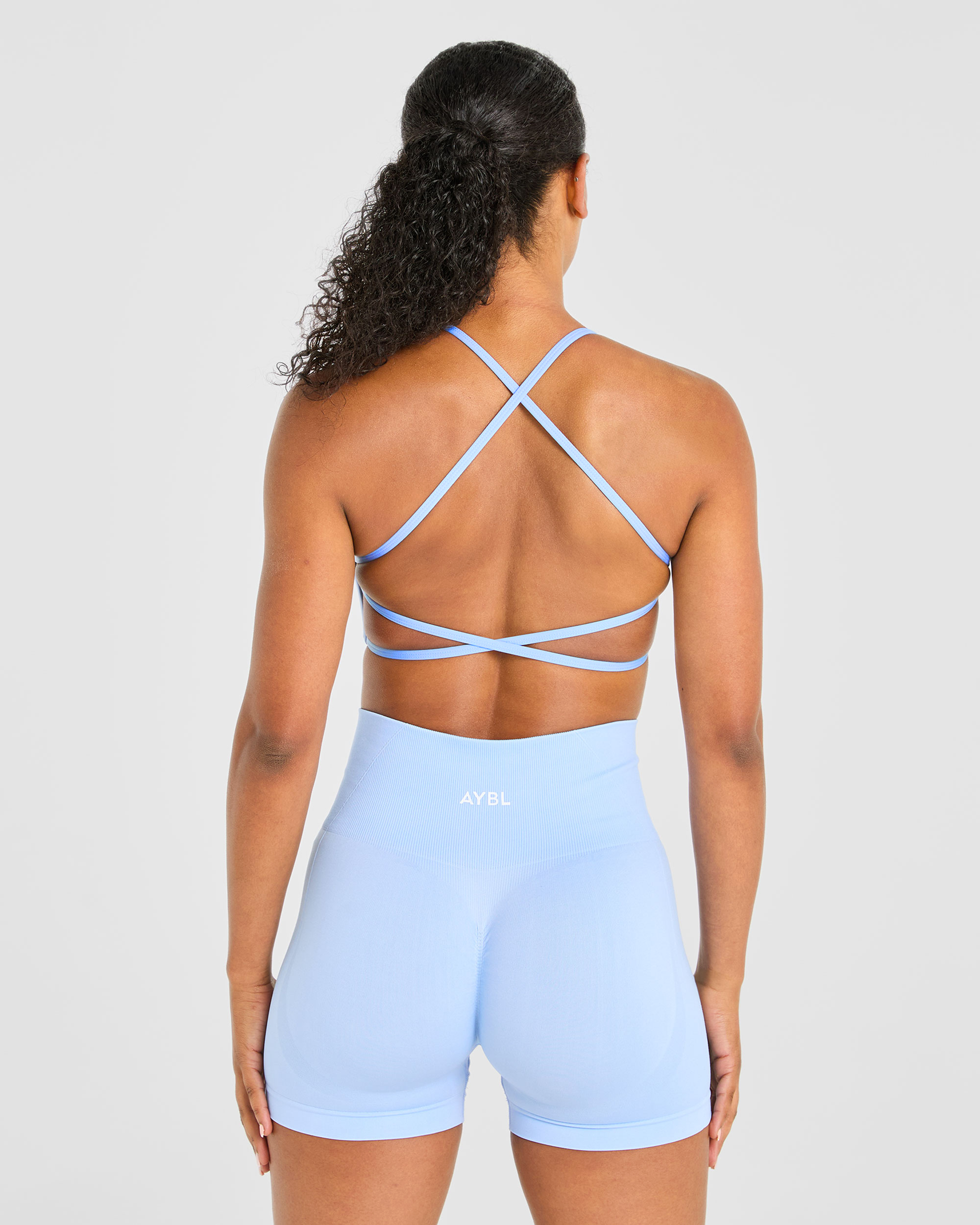 Bra Deportivo Essential Crossback - Azul Bebé