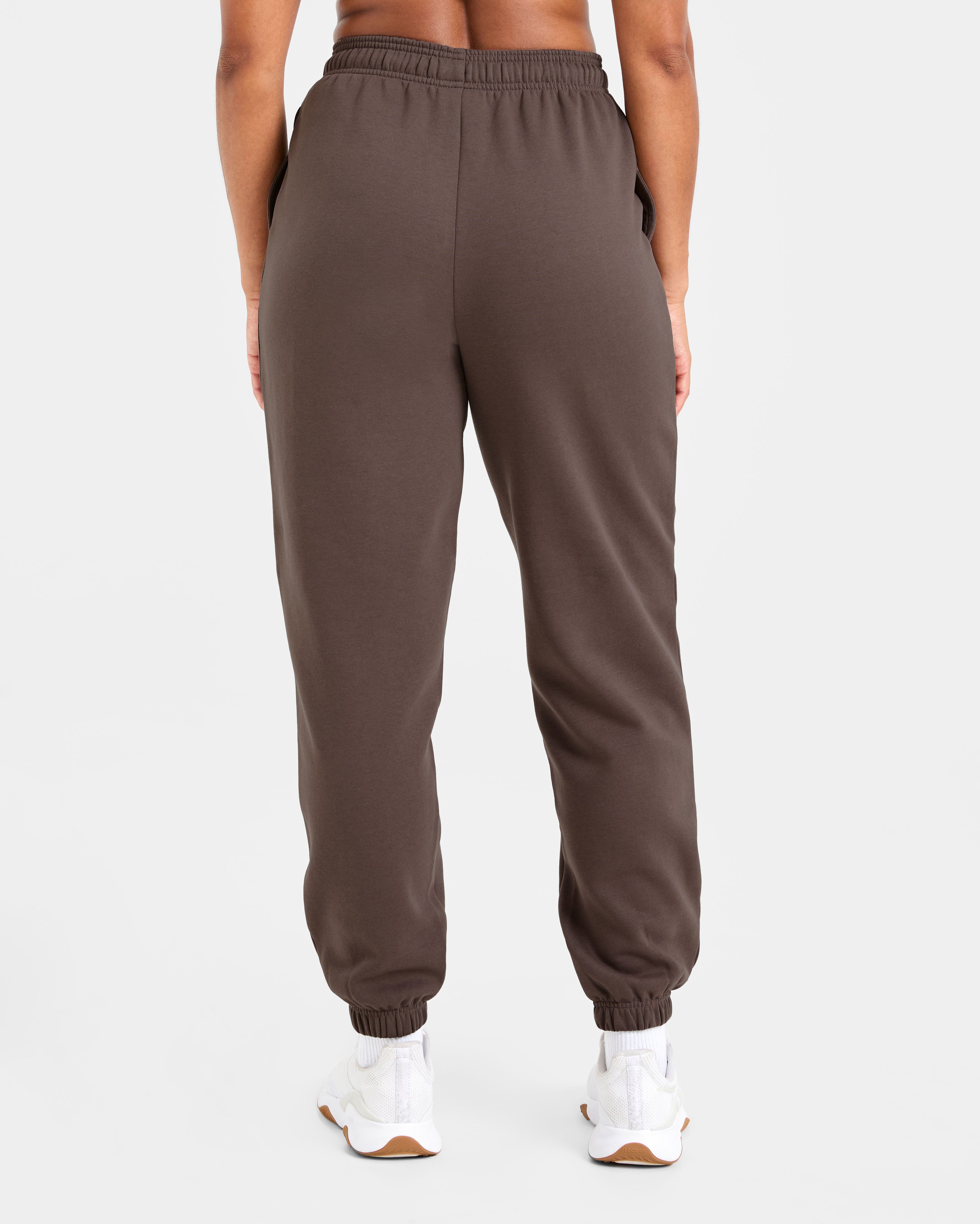 Pantalones Jogger Oversized de Estilo de Vida - Marrón Umber