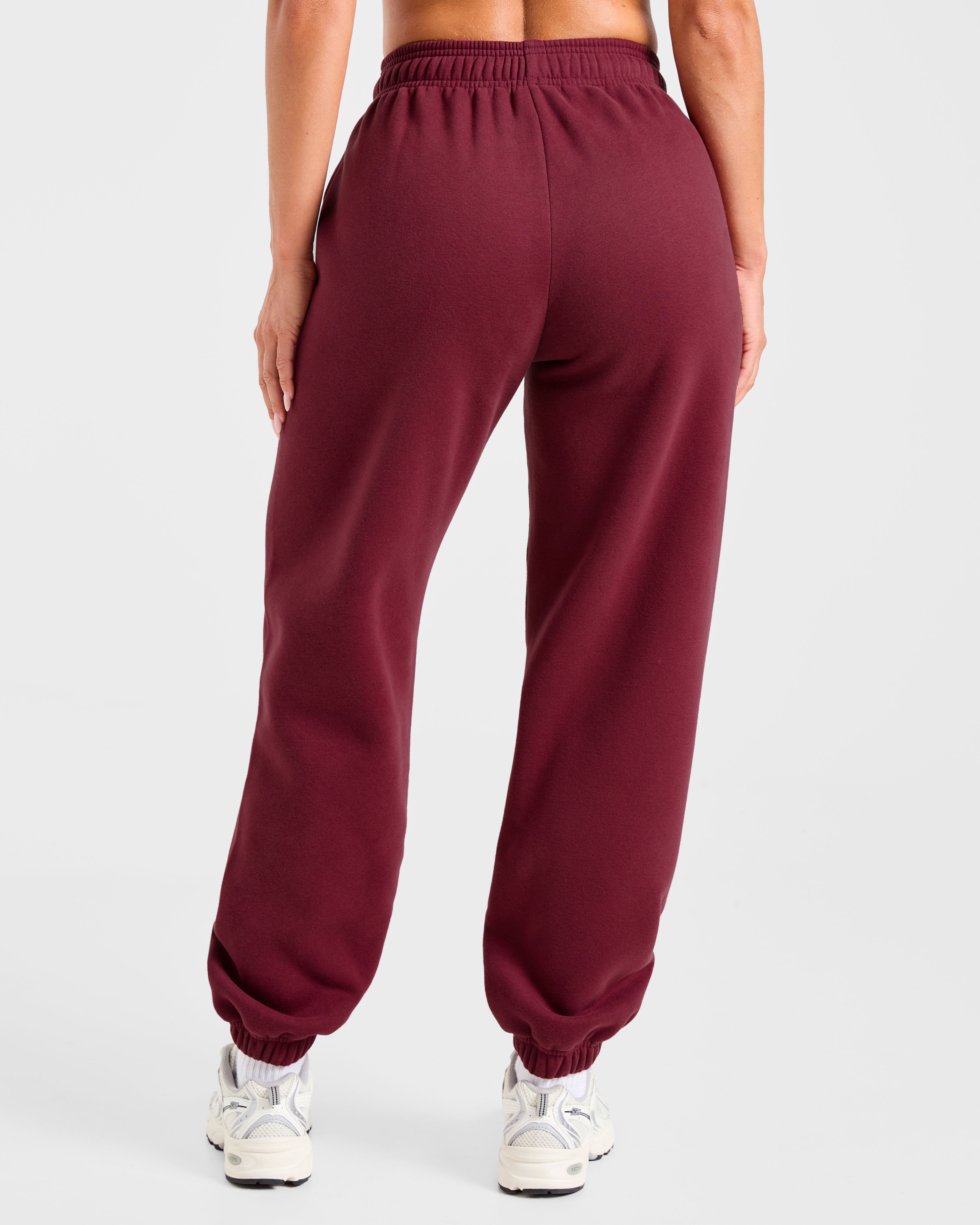 Pantalones Jogger Oversized Retro Athletics - Raspberry Profundo/Rosa
