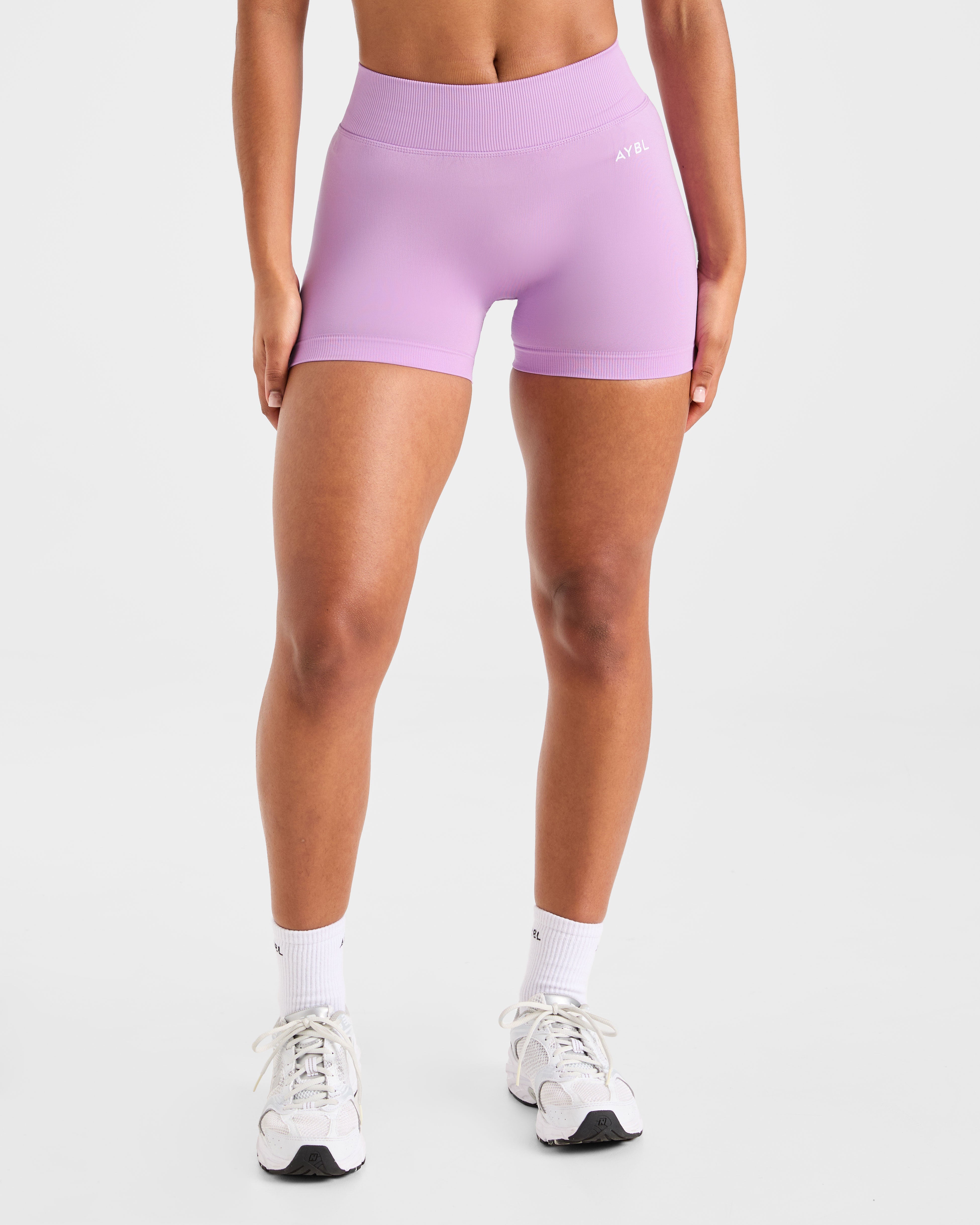 Pantalones Cortos Sin Costuras Adapt | 4,5" - Lilac de Primavera