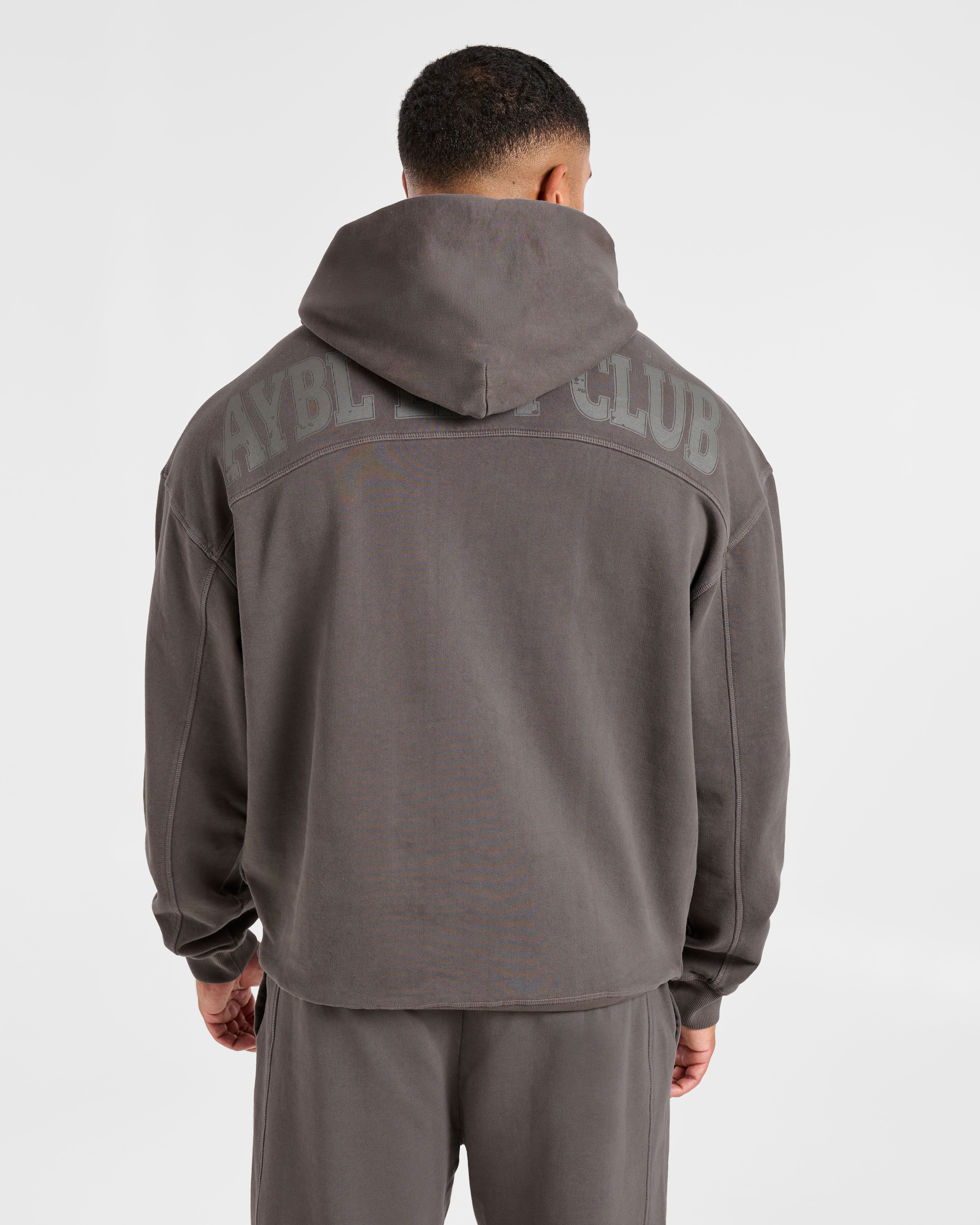 Chándal Lift Club con acabado desgastado - Gris carbón
