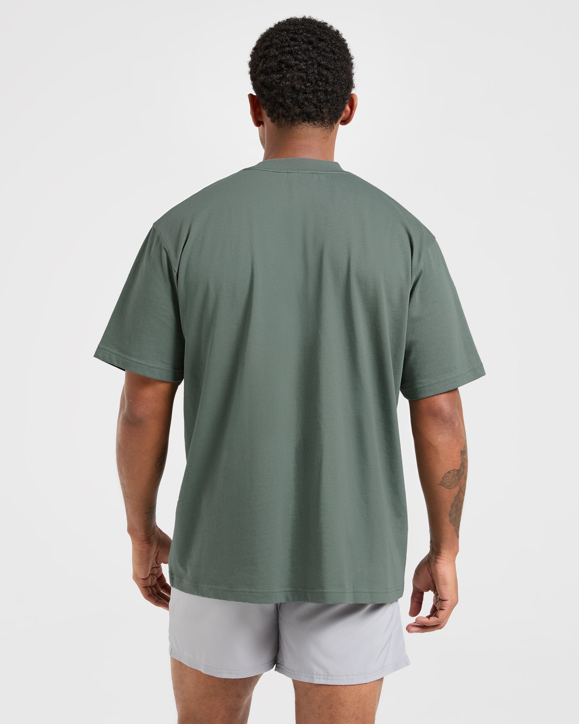 Camiseta Oversized Lift Club - Sage Vintage