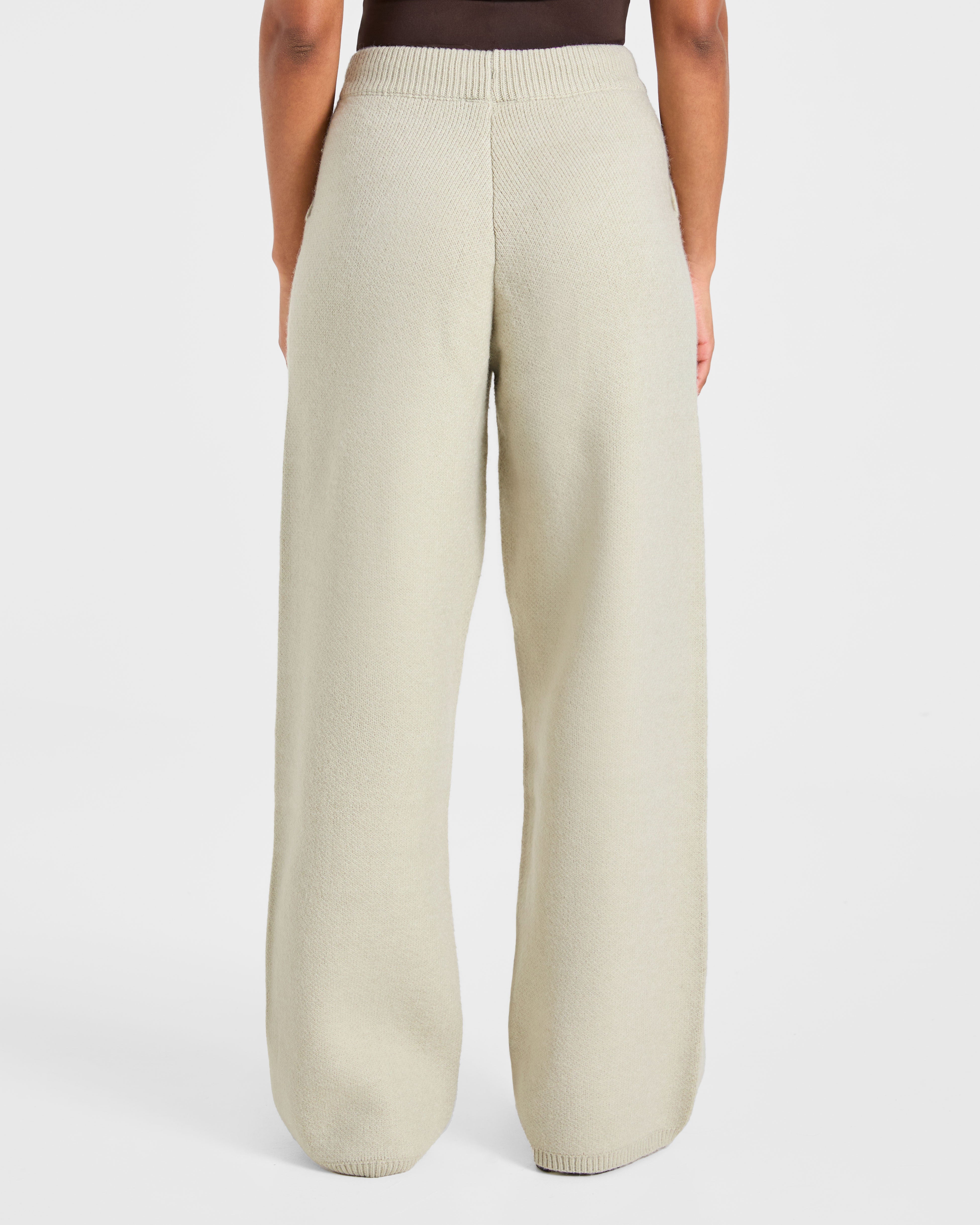 Pantalones Jogger de Punto Suave y Amplio de Pierna Recta - Seasalt