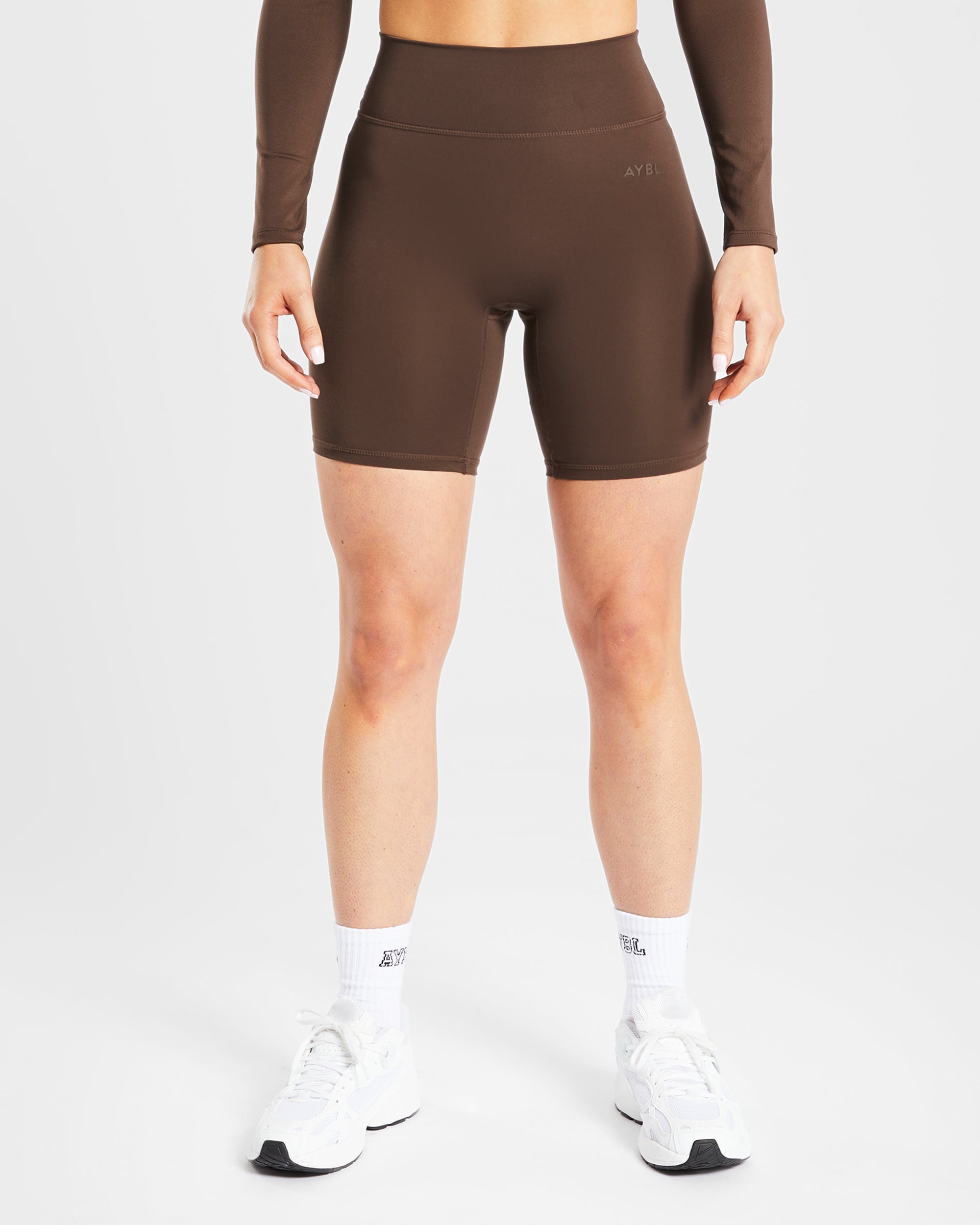 Pantalones cortos de ciclismo Staple - Marrón