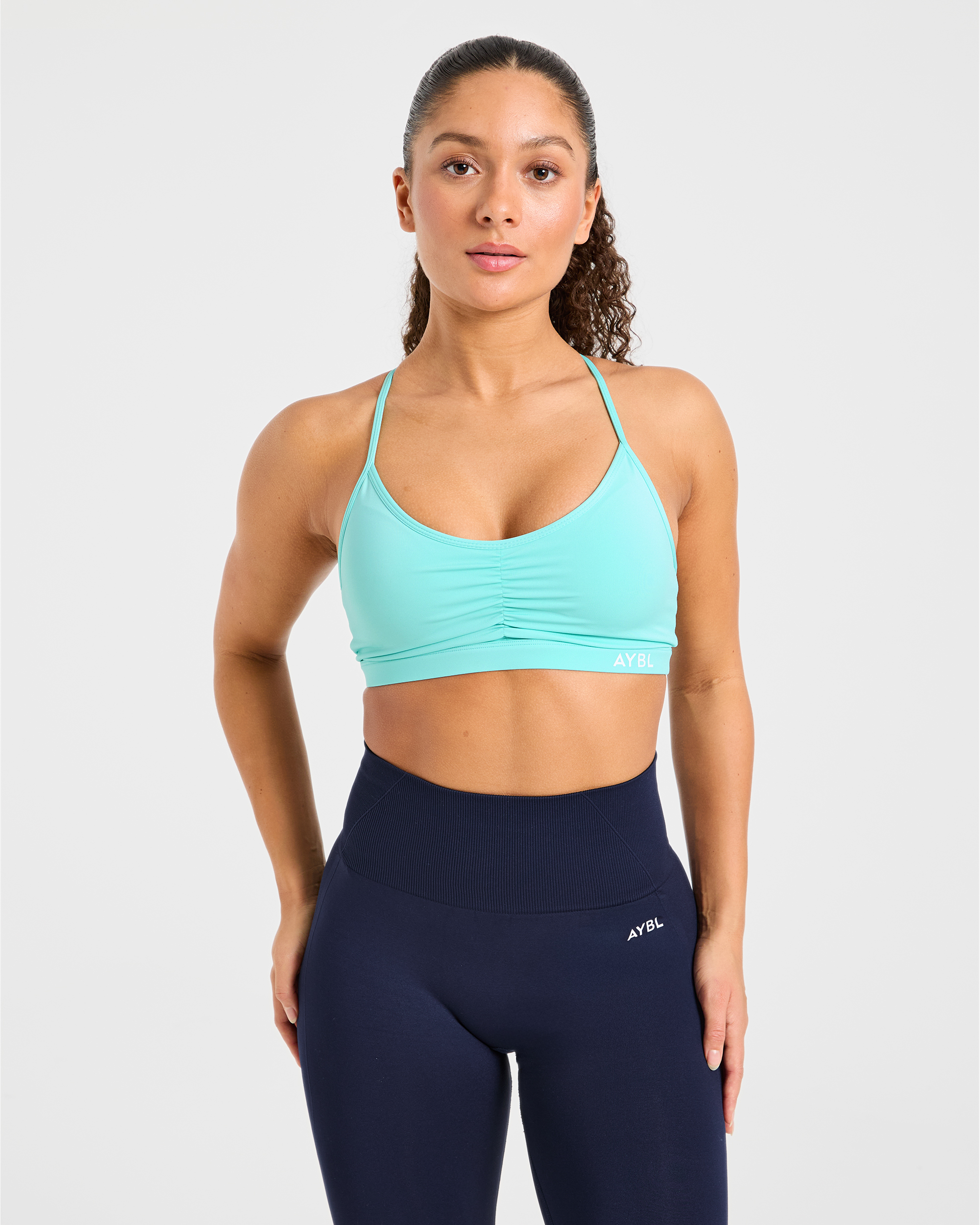 Sostén Deportivo Ruché Esencial - Aqua Suave