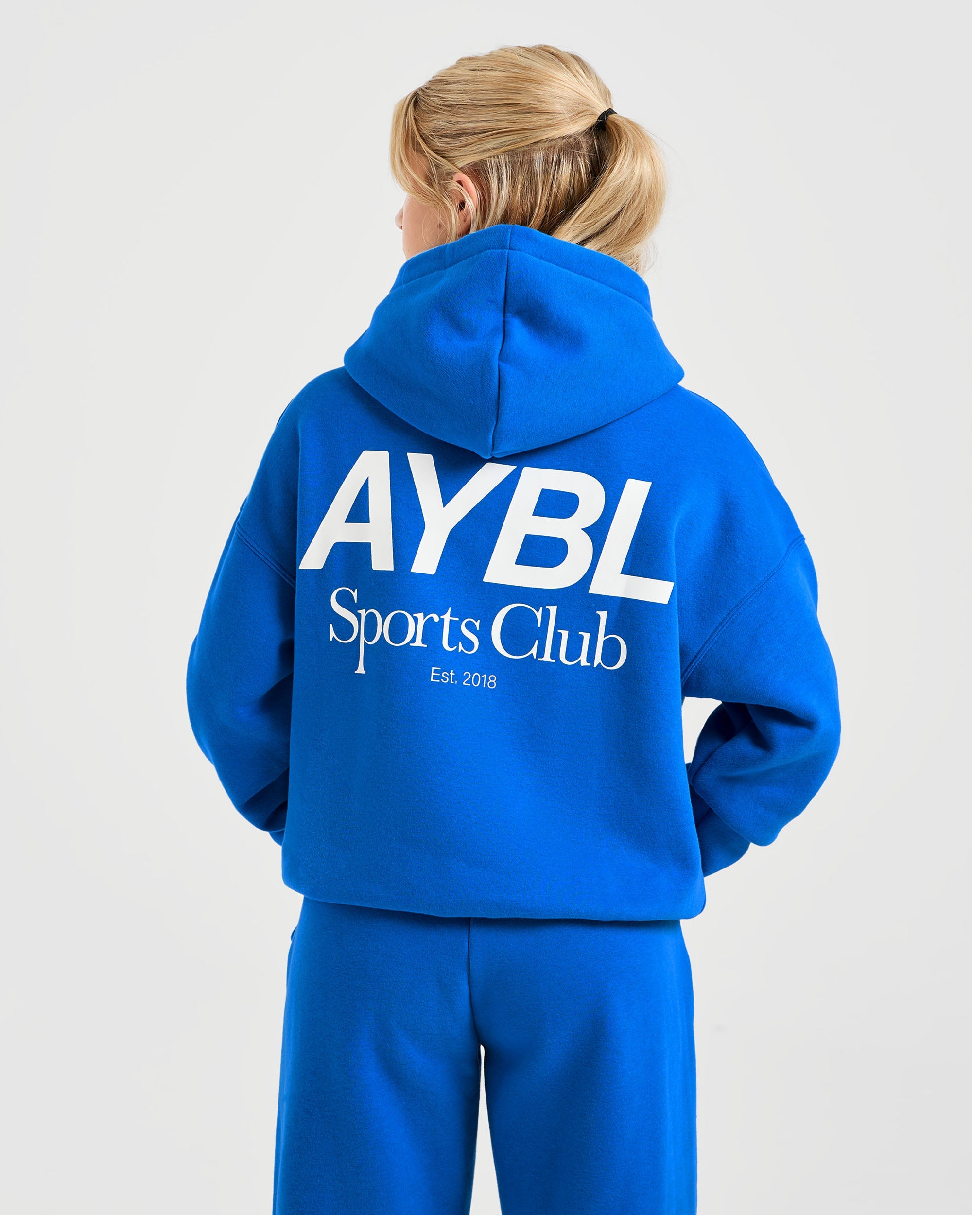 Sudadera AYBL Sports Club Oversized - Cobalto