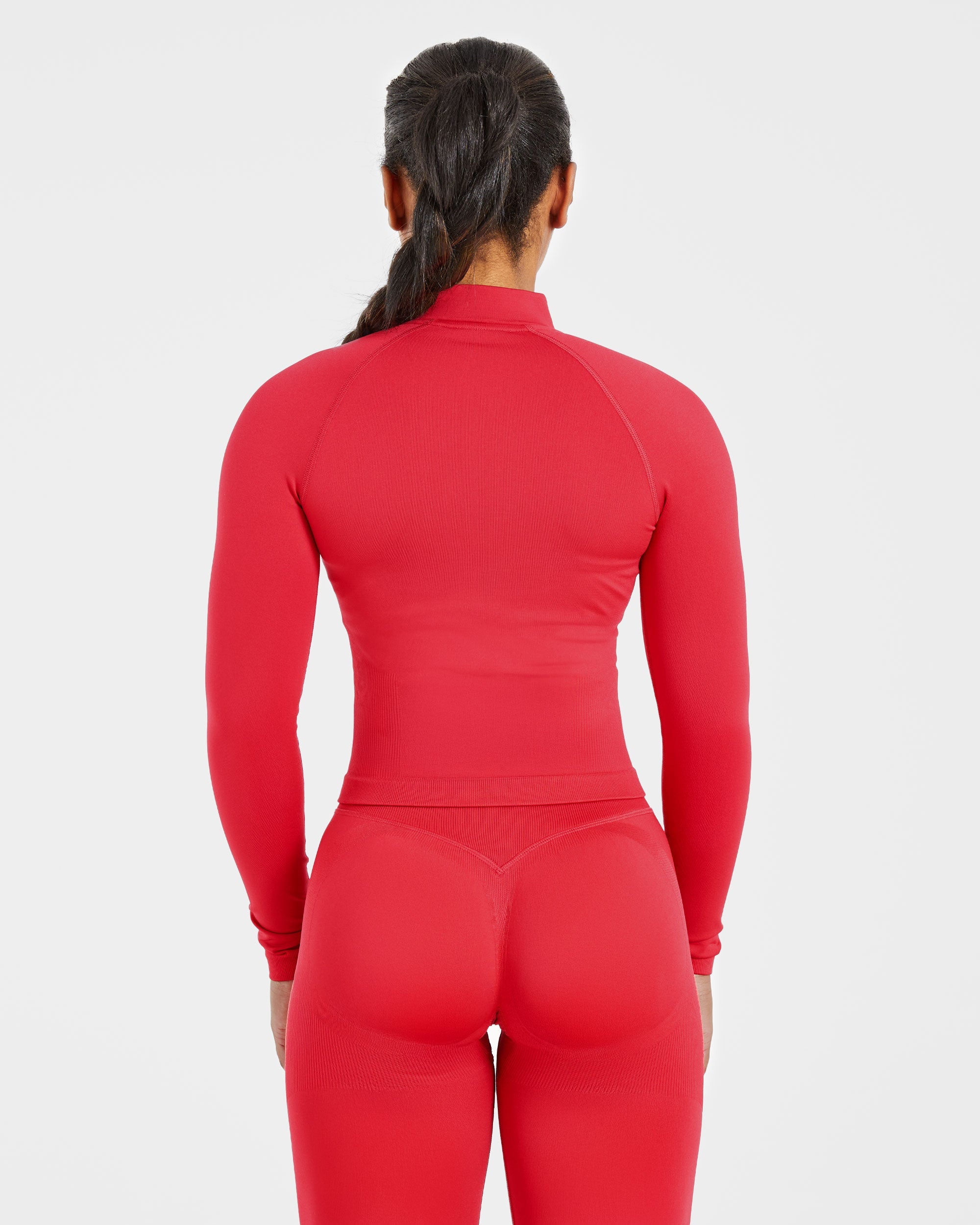 Chaqueta Sin Costuras Adapt - Rojo Salsa