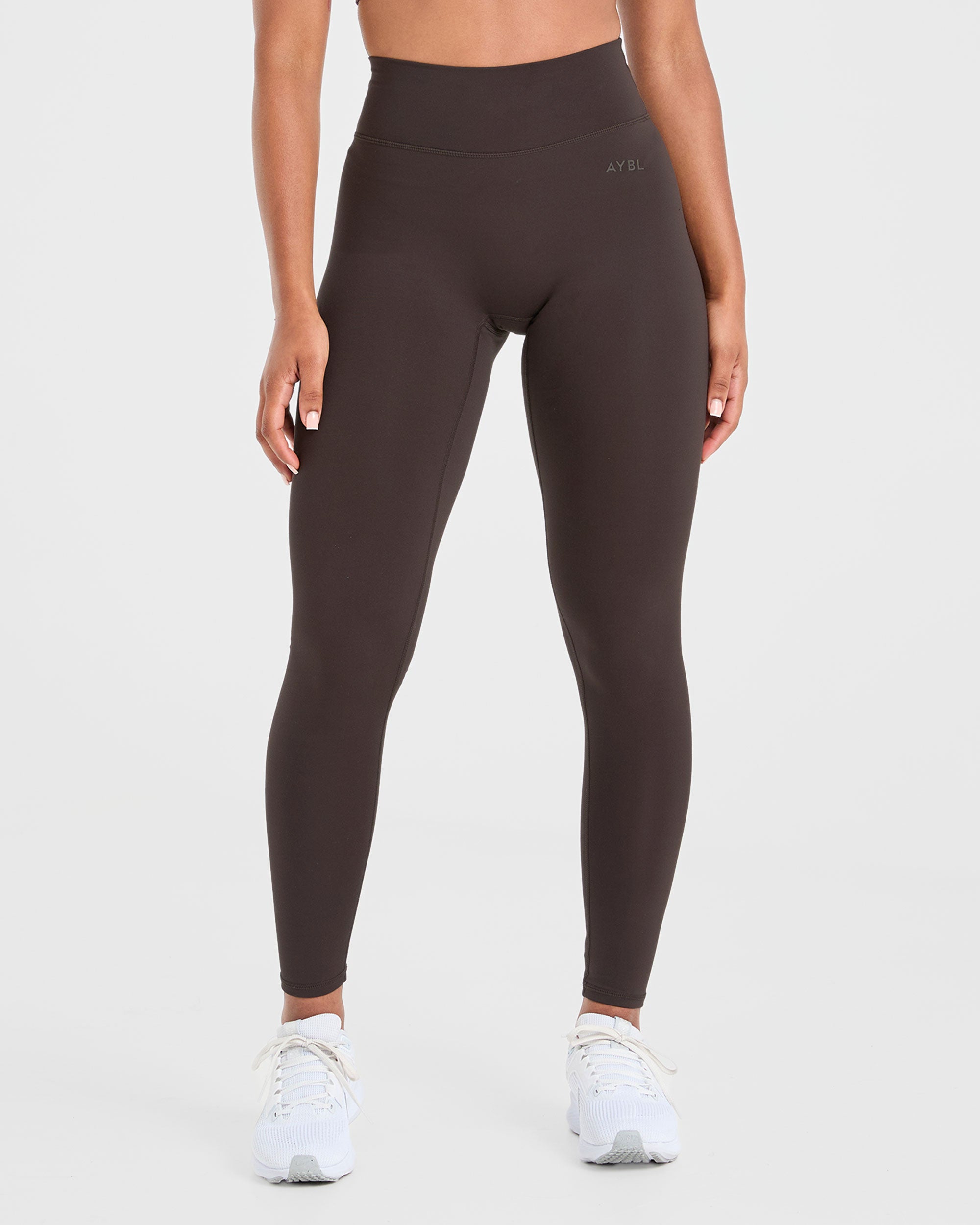 Leggings Staple - Café Marrón