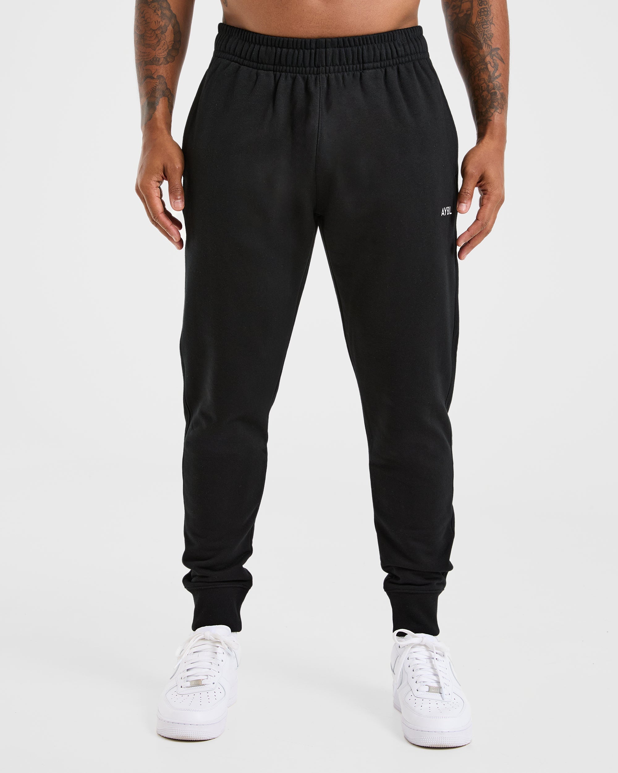Pantalones Jogger Ligeros Esenciales - Negro