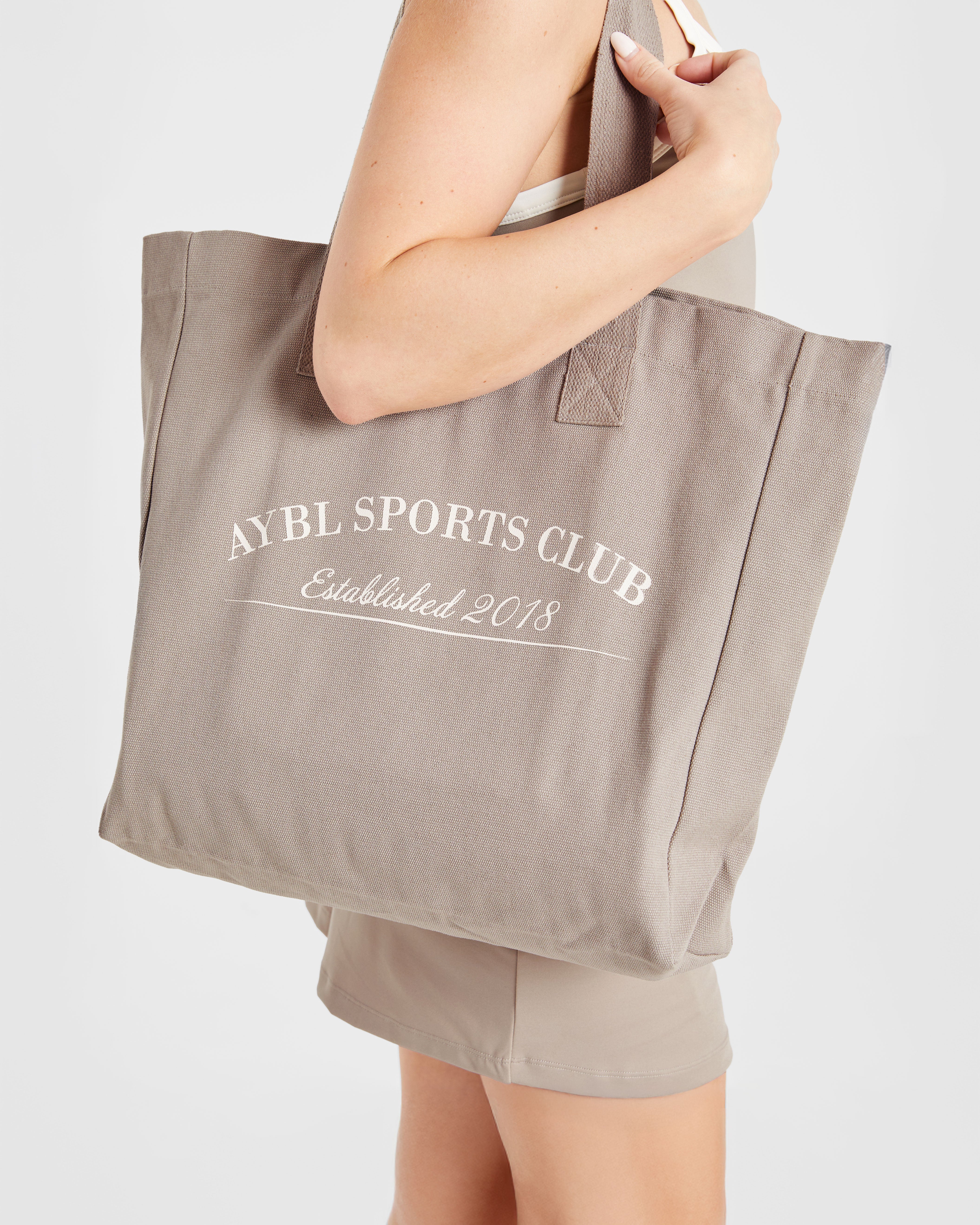 Bolsa de Tela Courtside - Moca