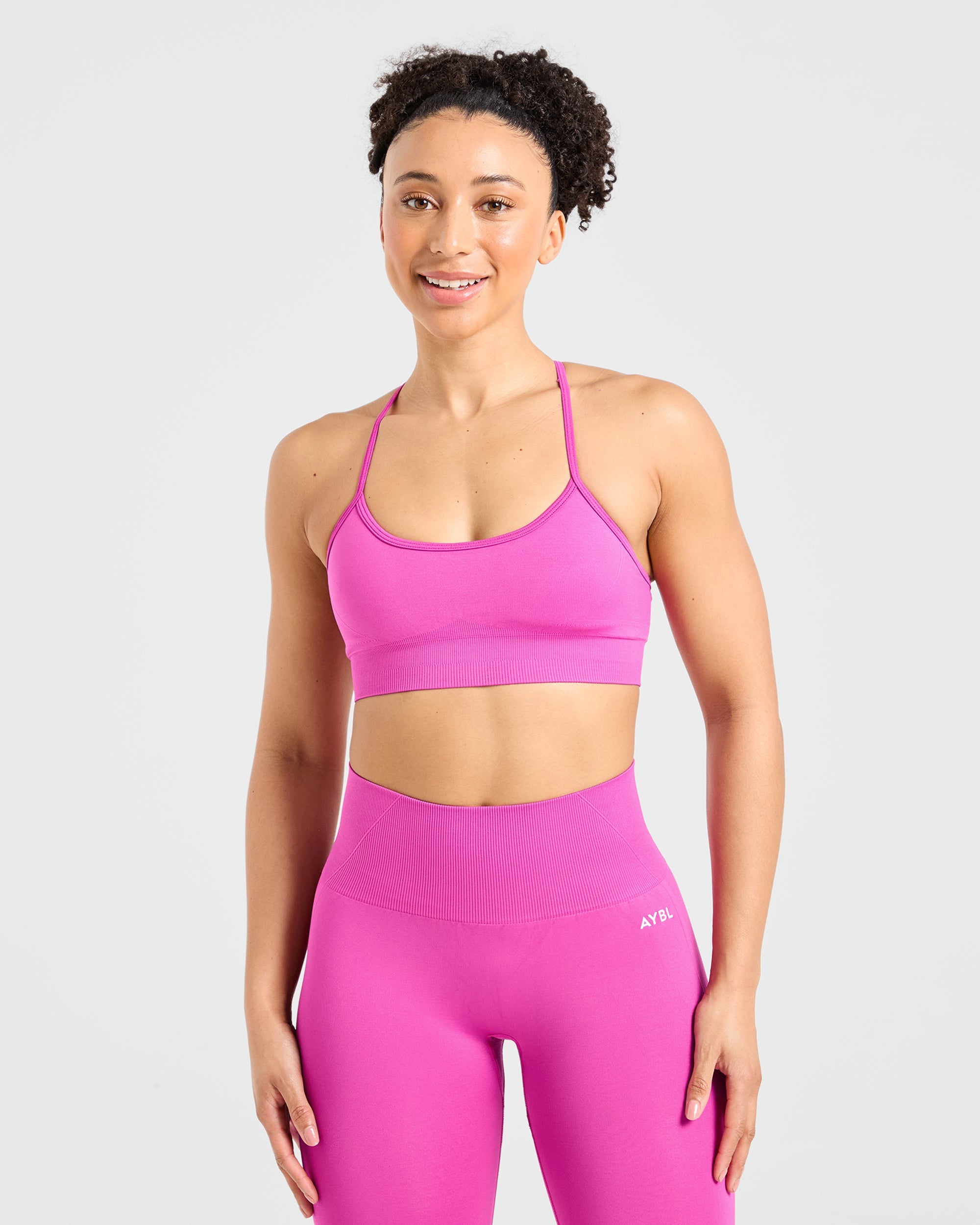 Empower Sports Bra Sin Costuras - Magenta