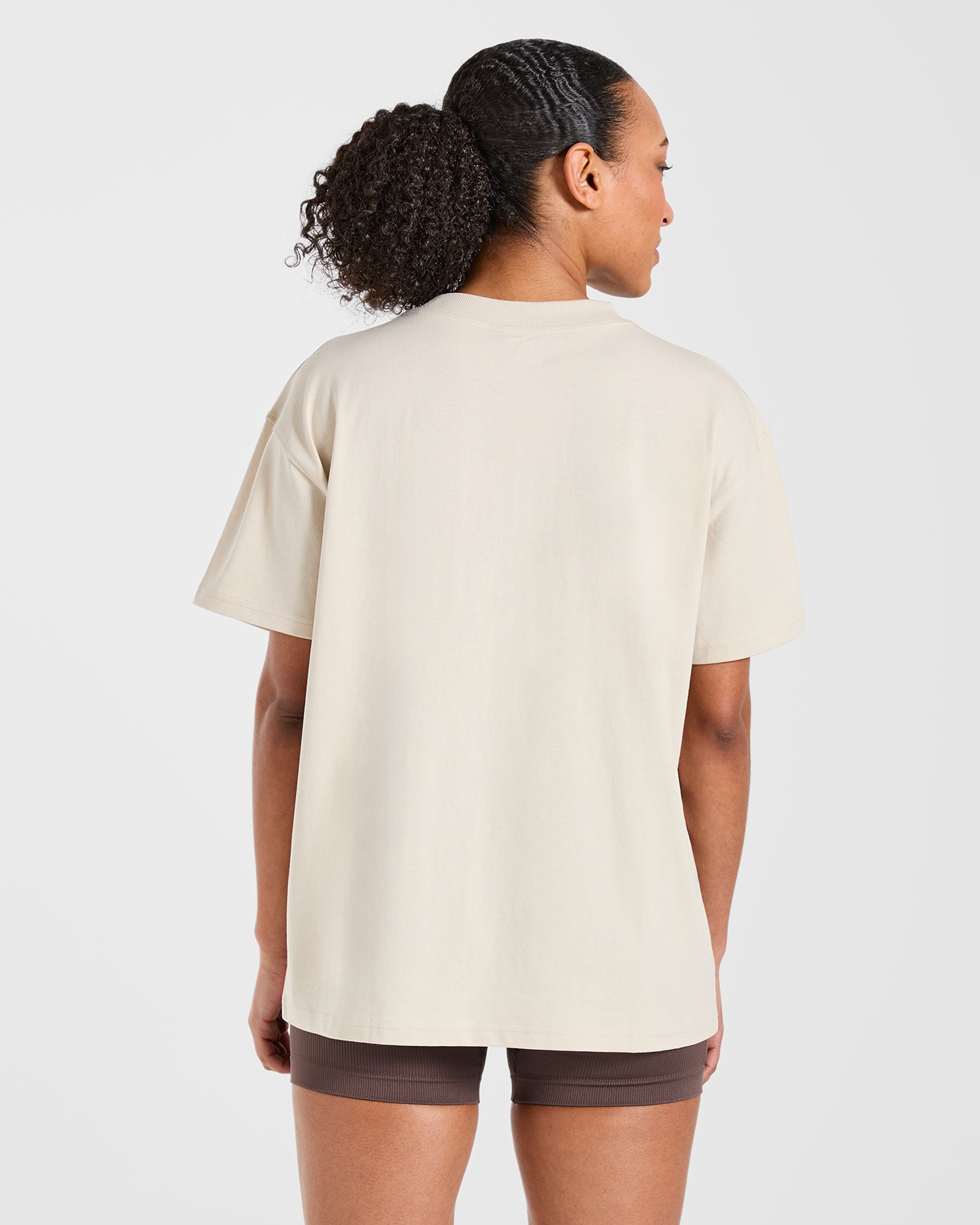 Camiseta Oversized Legacy Lifts - Beige