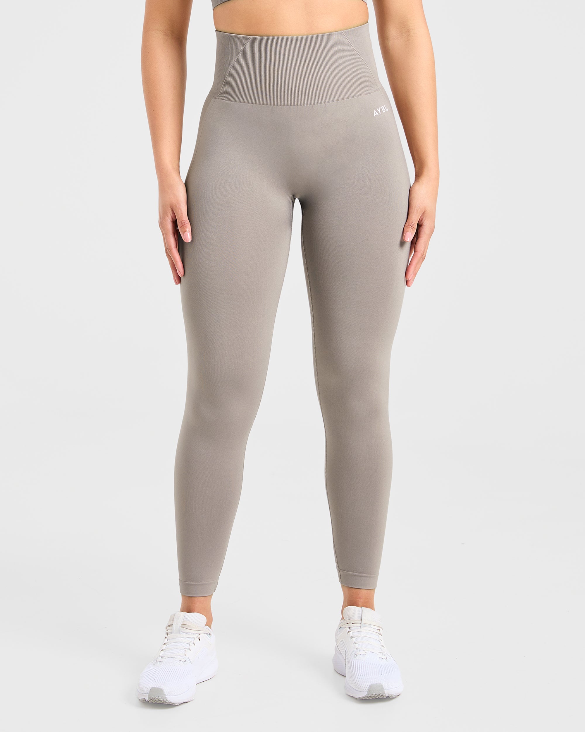 Empower Leggings Sin Costuras - Gris Pardos