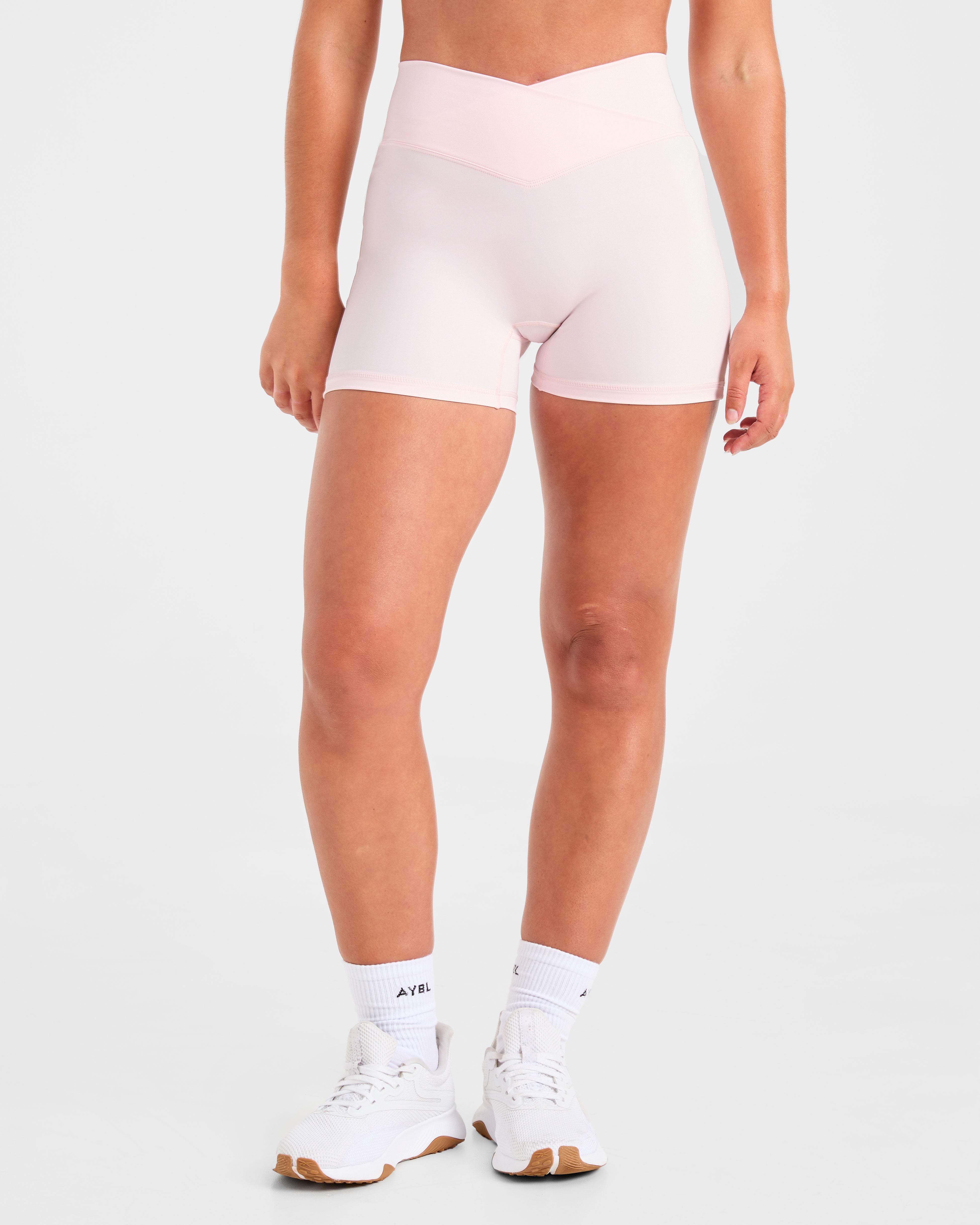Shorts Sculpt Wrap - Rosa Helado