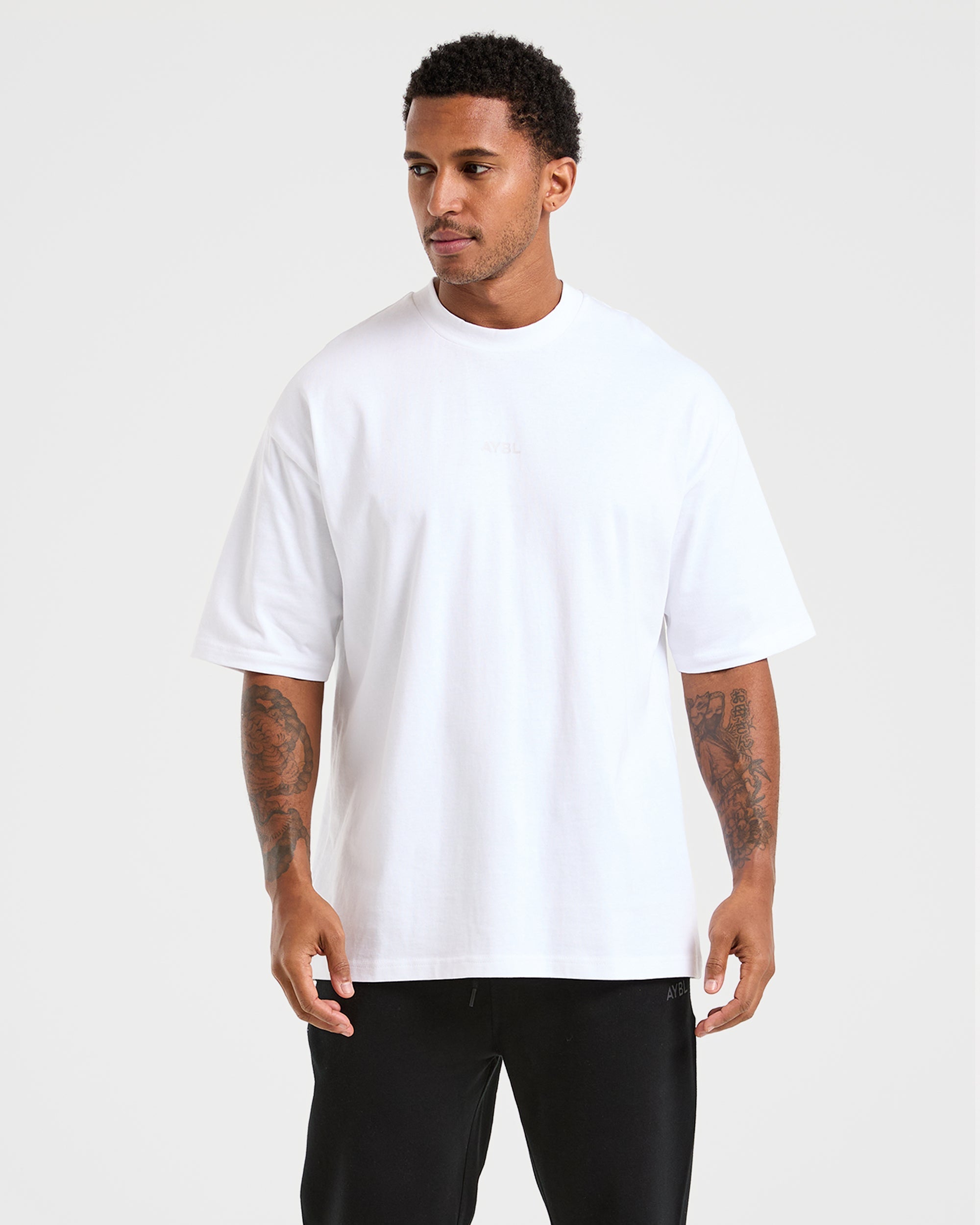 Camiseta Oversized Craft - Blanco