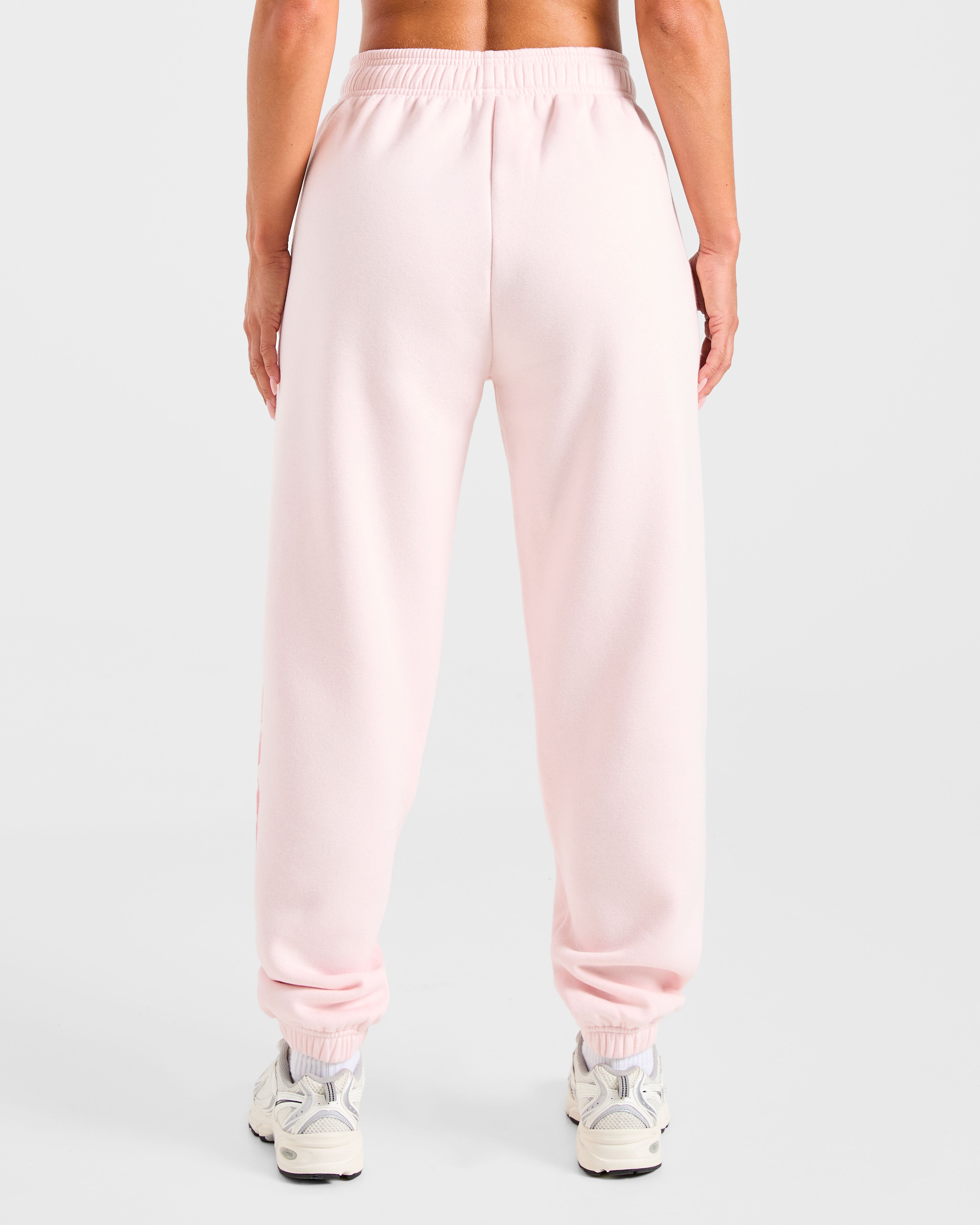Pantalones Jogger Oversized del Departamento de Atletismo - Rosa