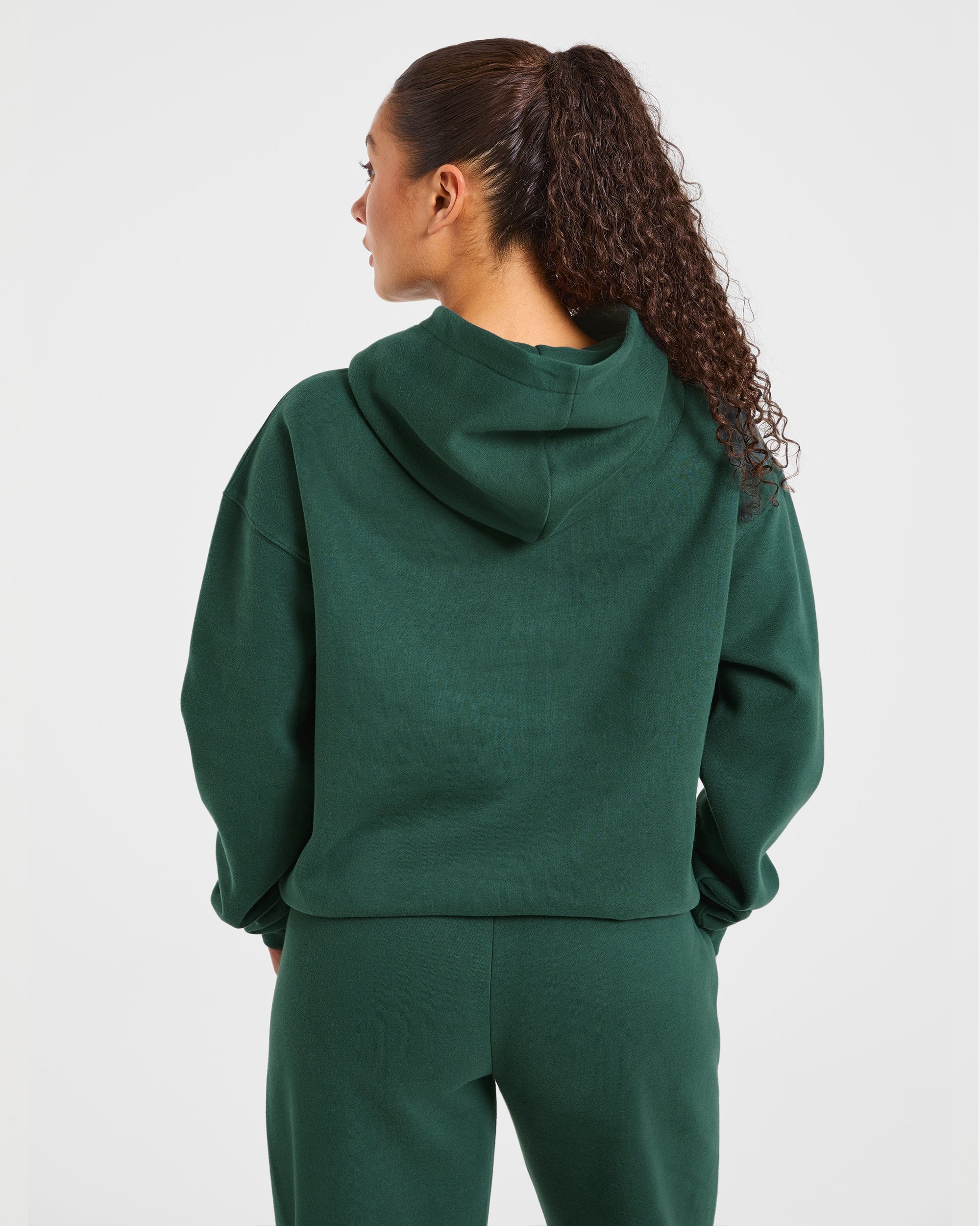 Sudadera Oversized Varsity 2.0 - Bosque Oscuro