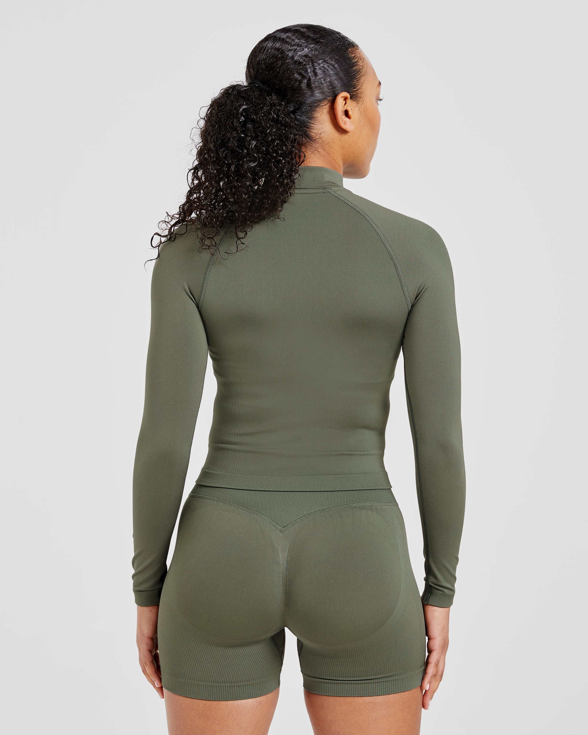 Chaqueta Adapt Sin Costuras - Verde