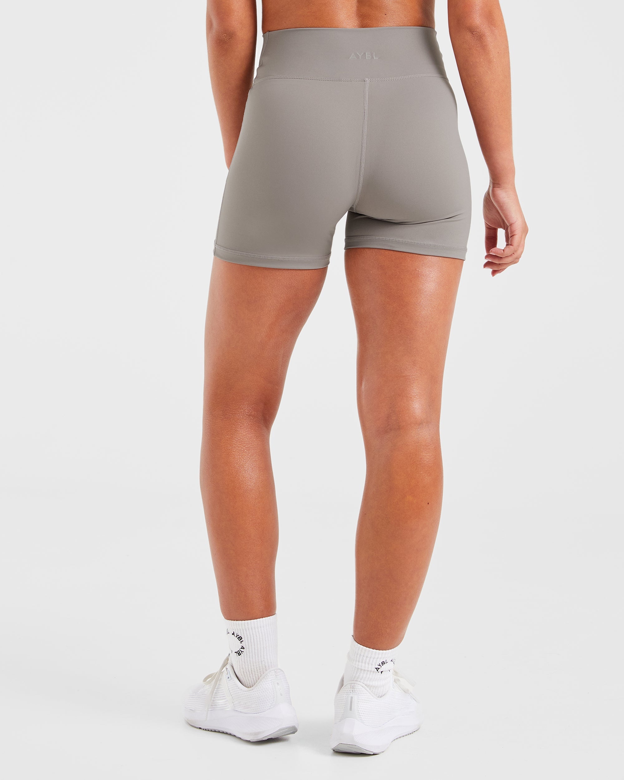 Pantalones Cortos Sculpt Wrap - Gris Humo