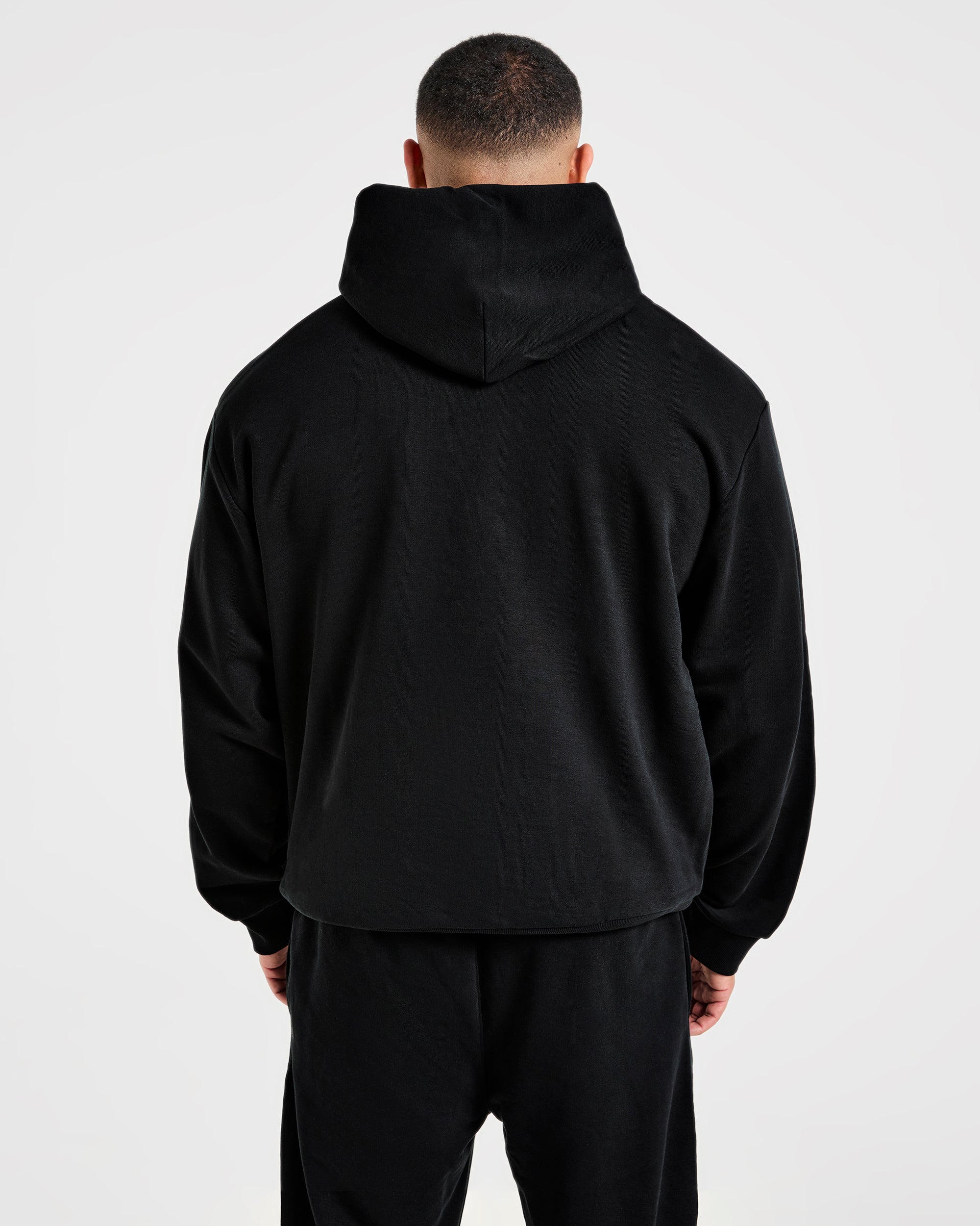 Sudadera Oversized Craft - Negro