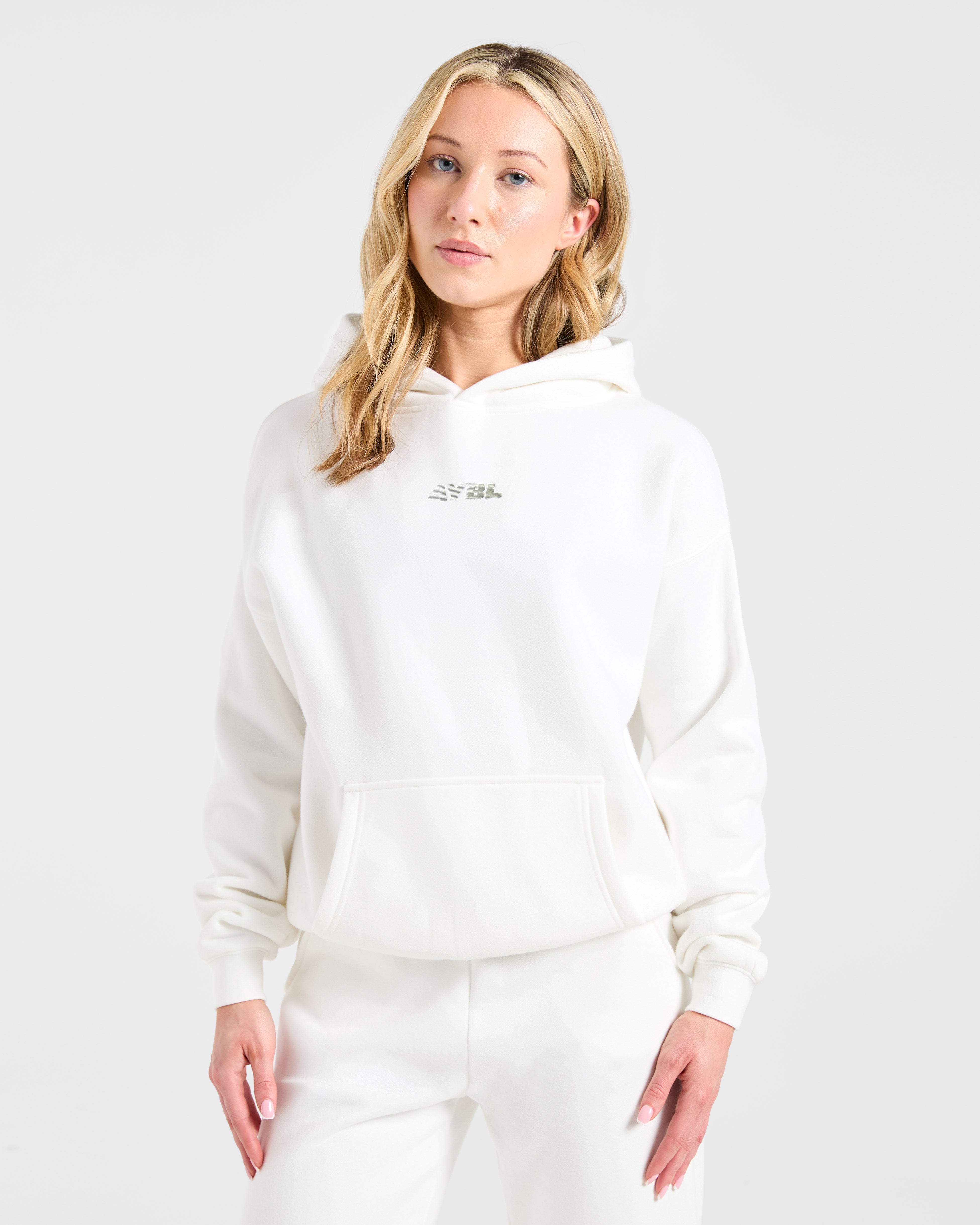 Sudadera Oversized Athletics Dept - Blanco