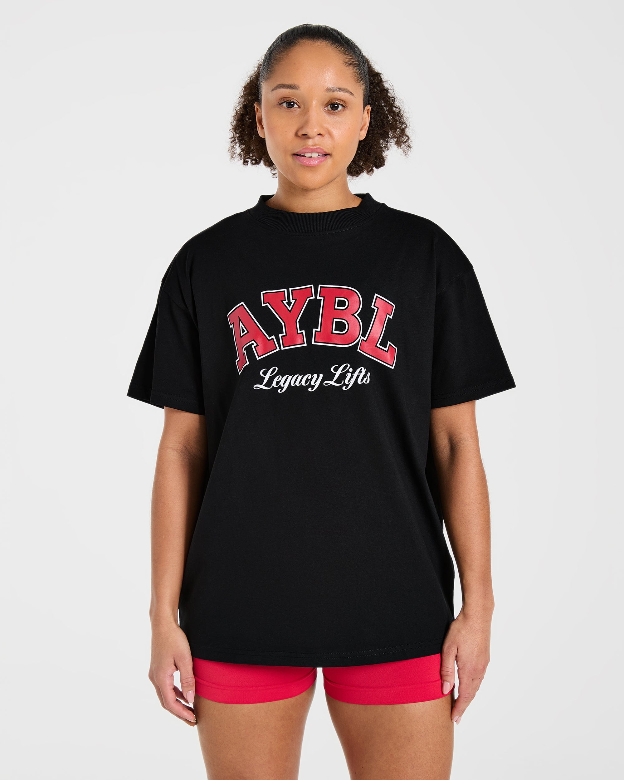 Camiseta Oversized Legacy Lifts - Negro