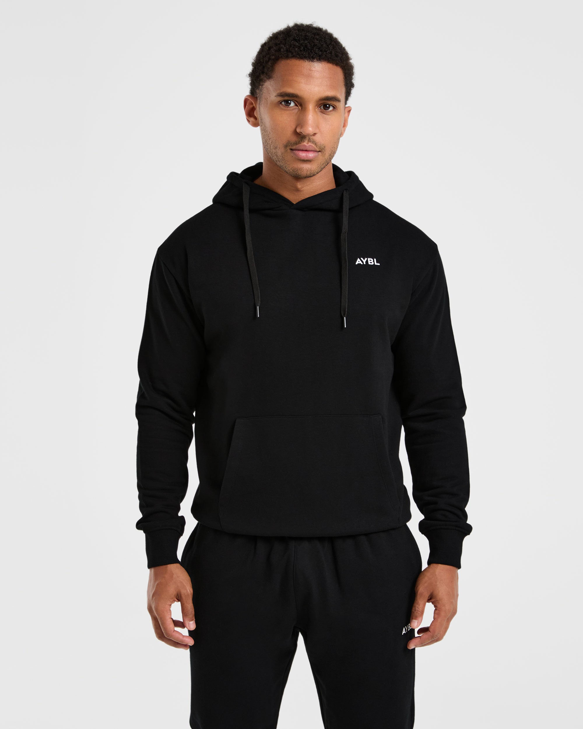 Essential Lightweight Hoodie - Negro