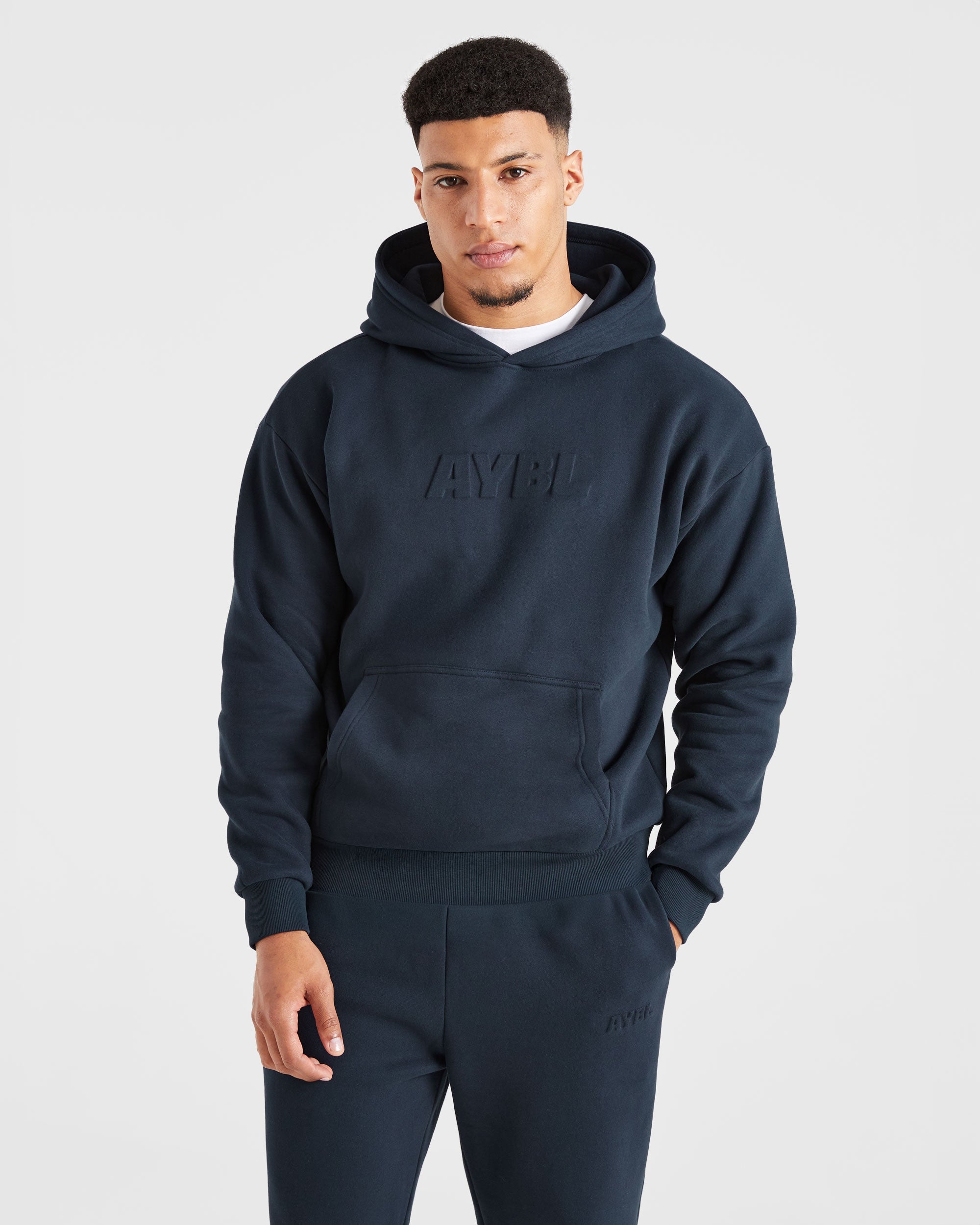 Sudadera con Estampado - Azul Marino
