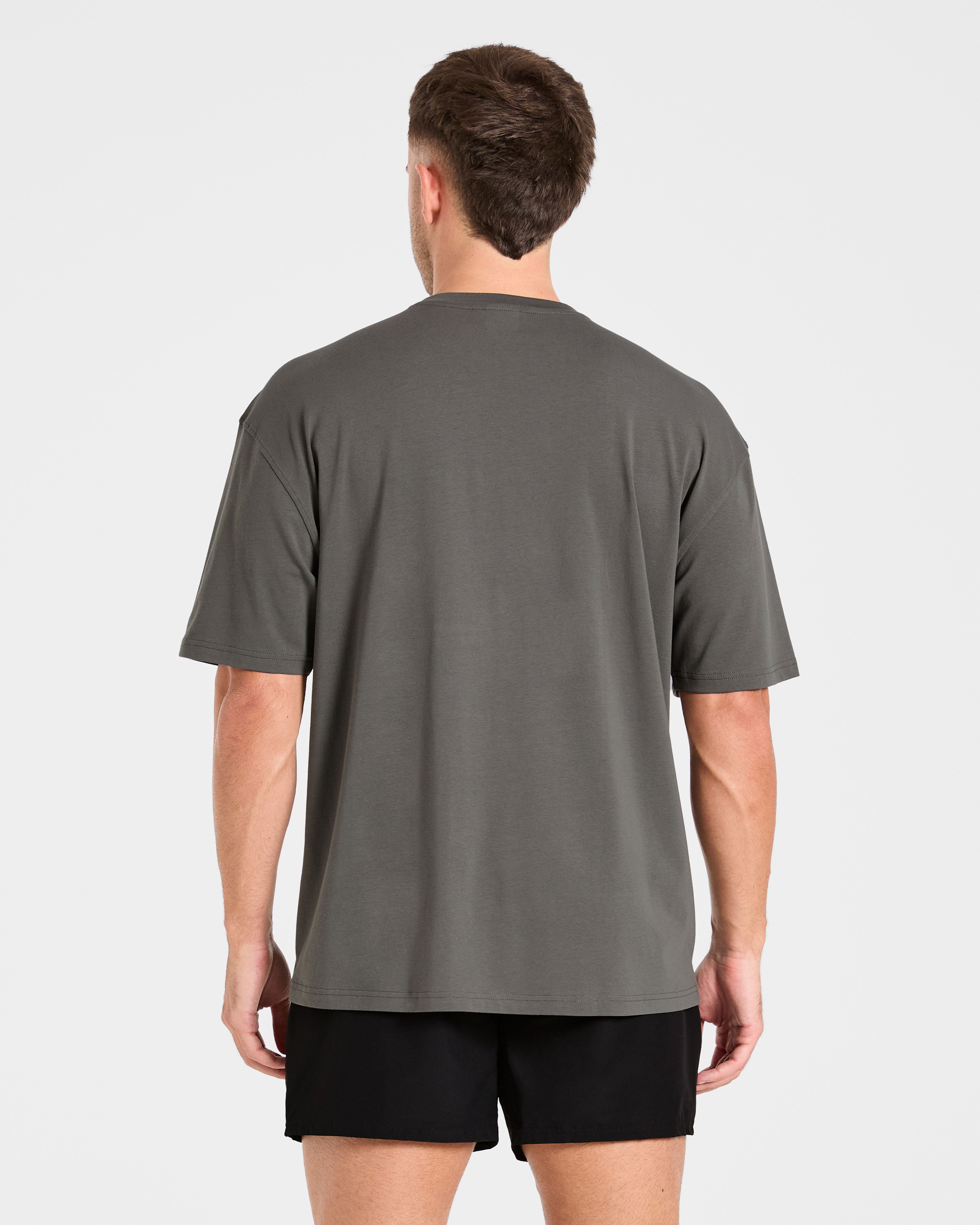 Camiseta Oversized Force - Gris