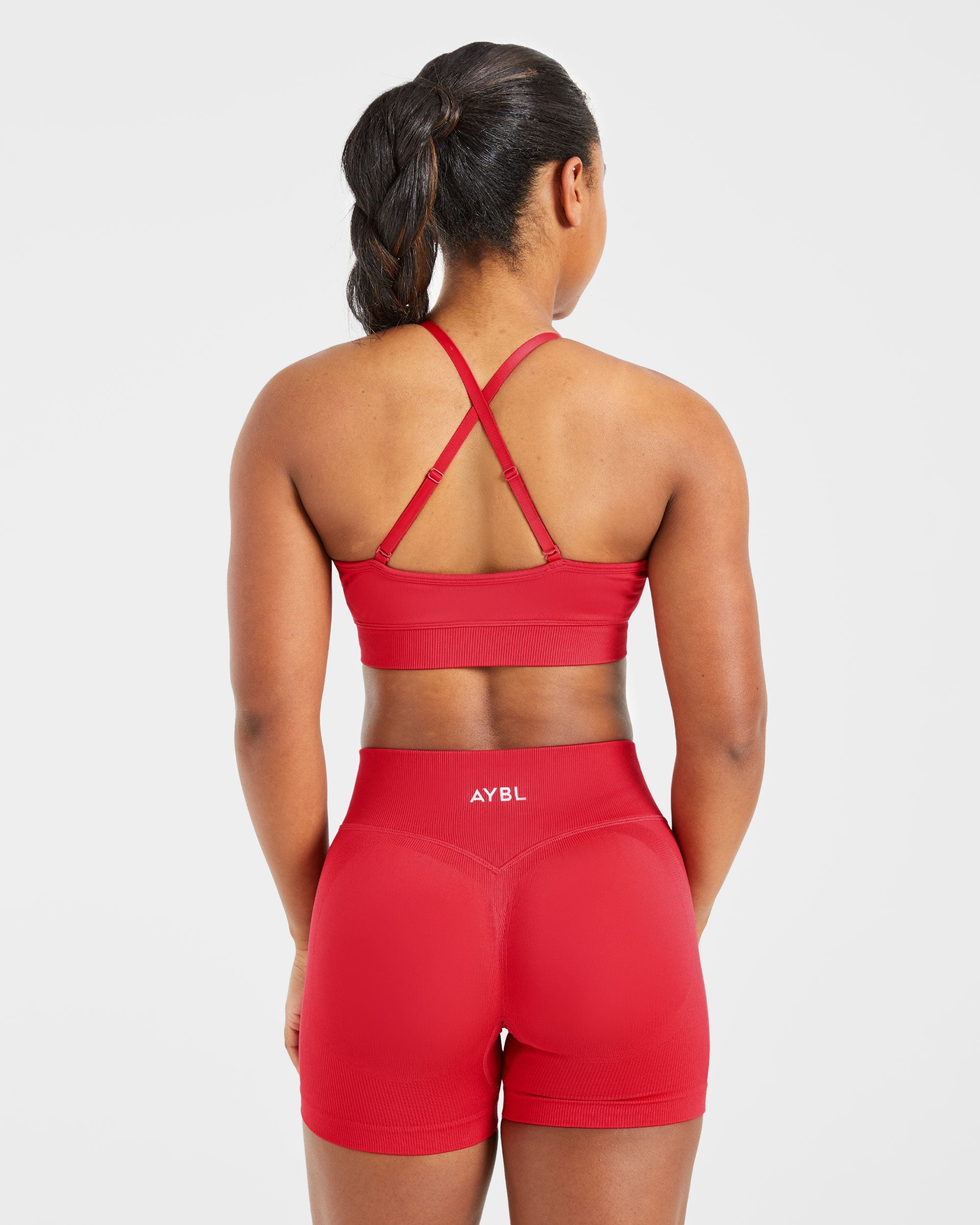 Adapt Bra Deportivo Sin Costuras - Rojo Salsa
