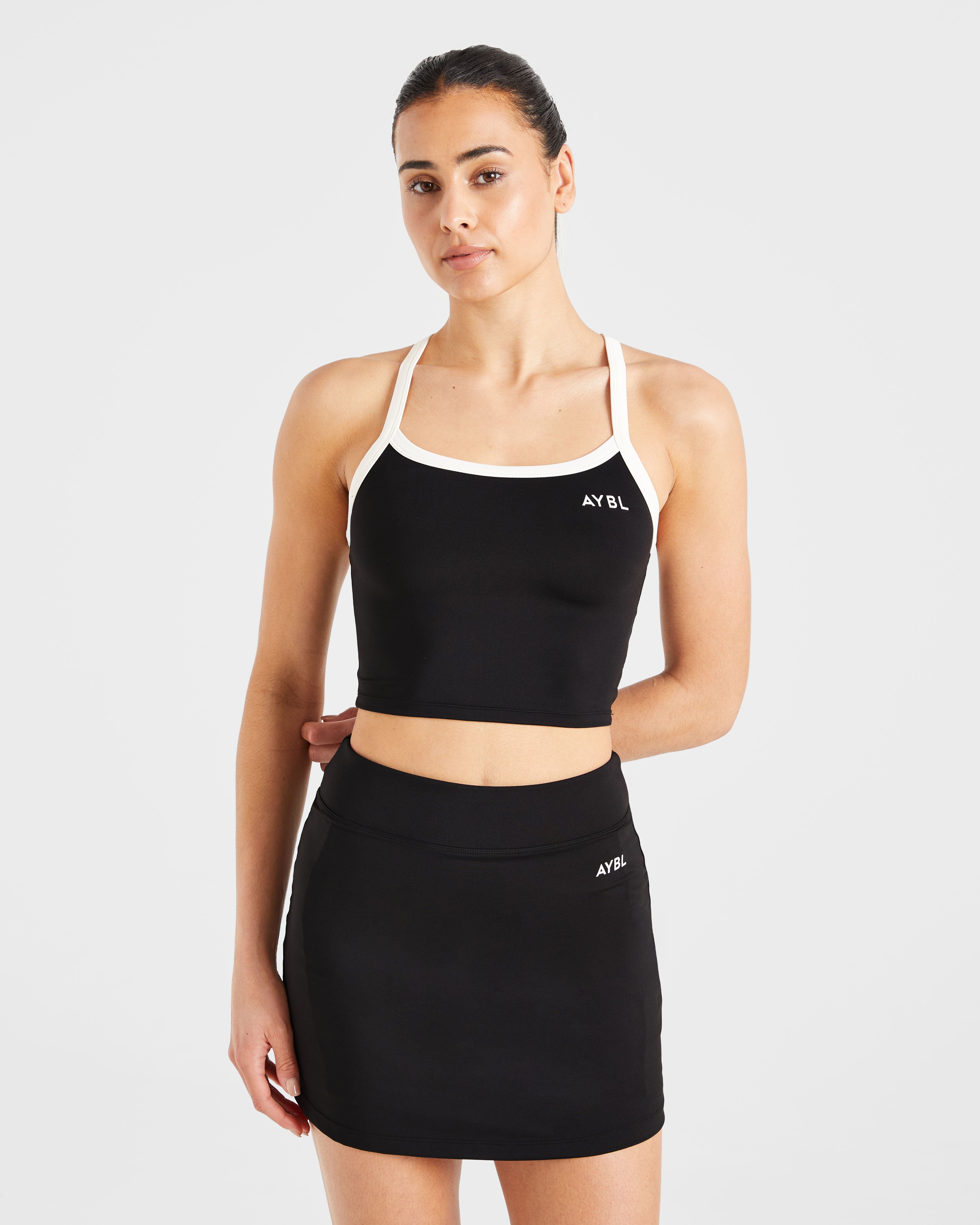 Camiseta de Corte de Cancha - Negro