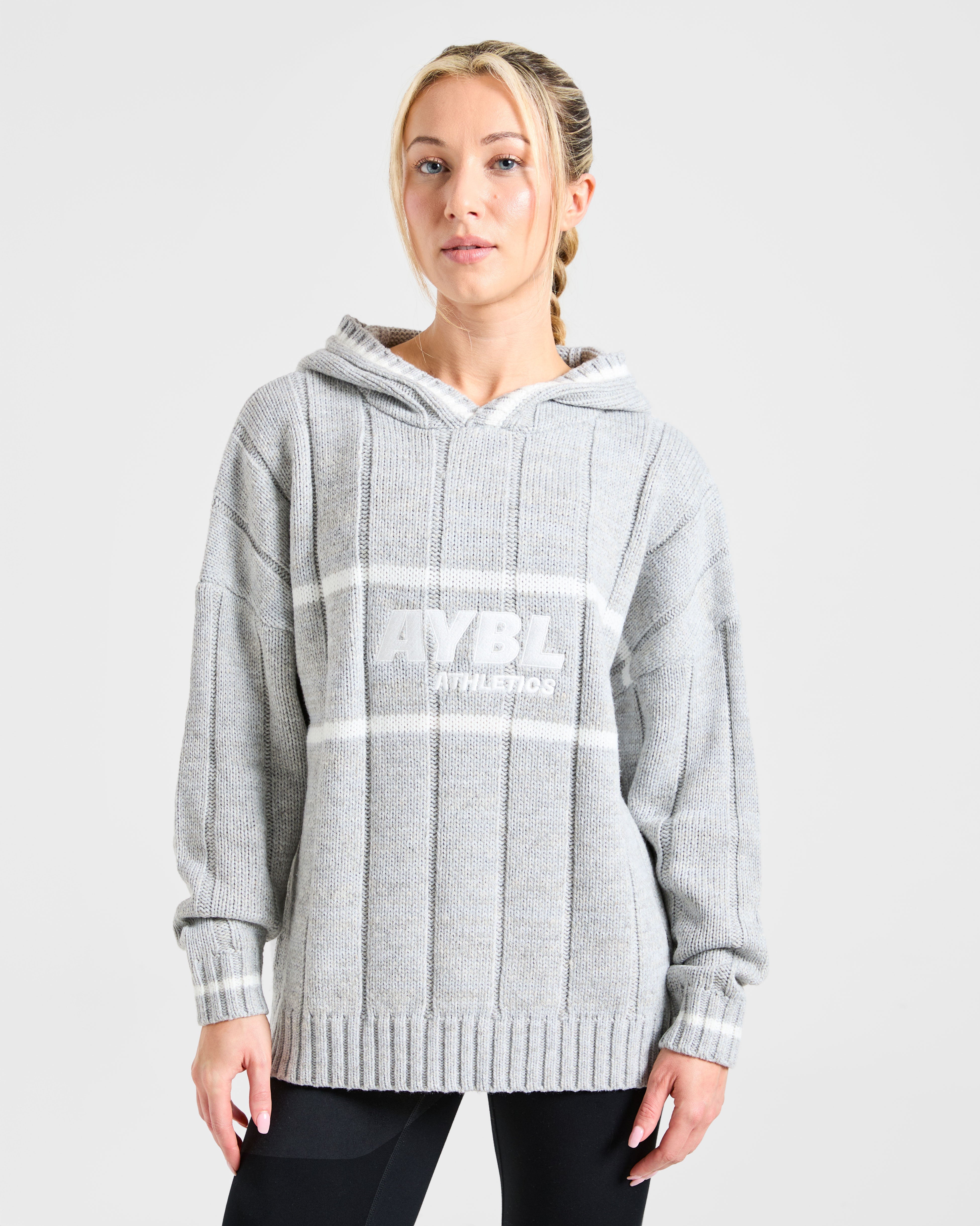 Sudadera Oversized de Punto para Atletismo - Gris Marll
