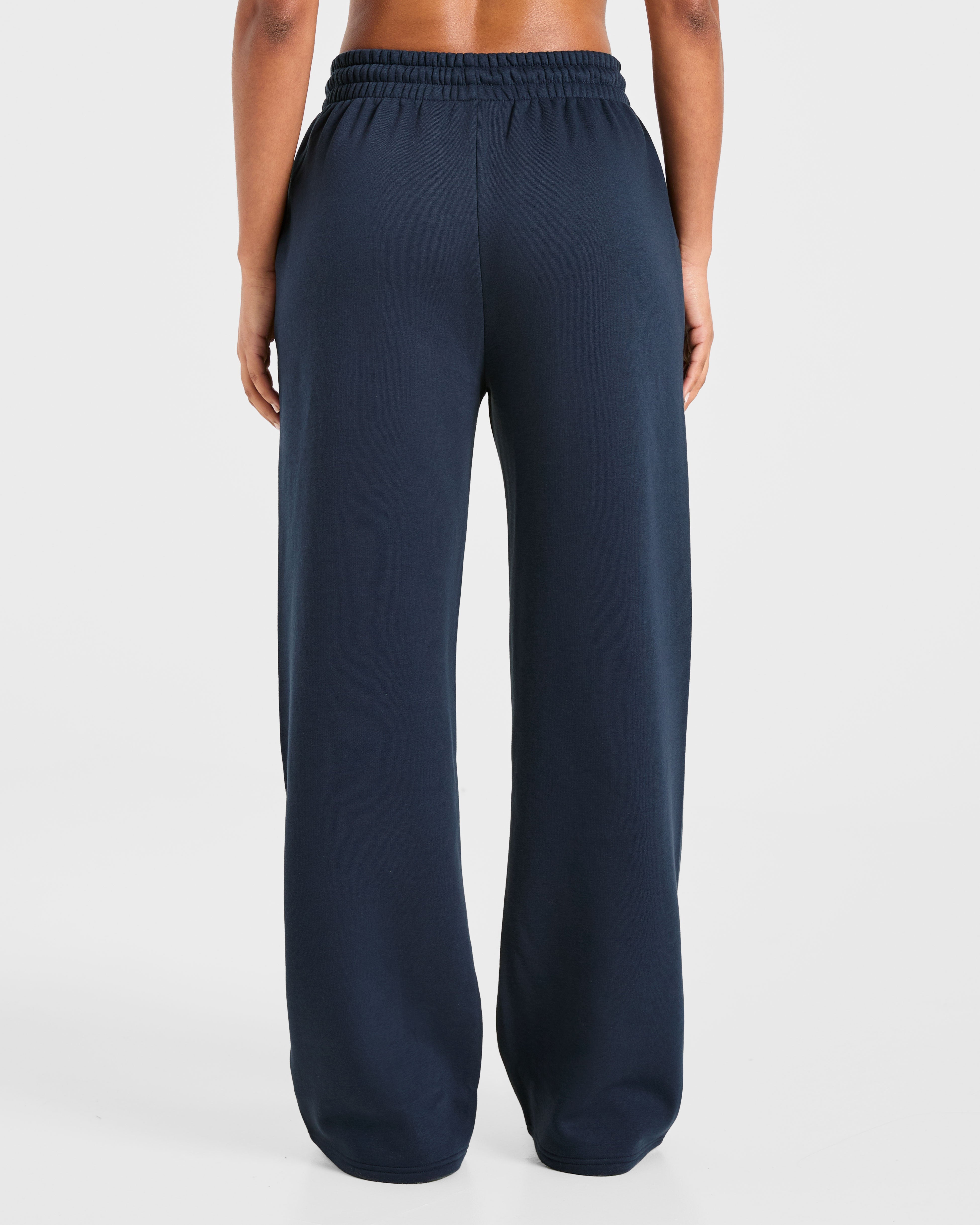 Pantalones Jogger de Pierna Recta Oversized Sports Collective - Azul Marino