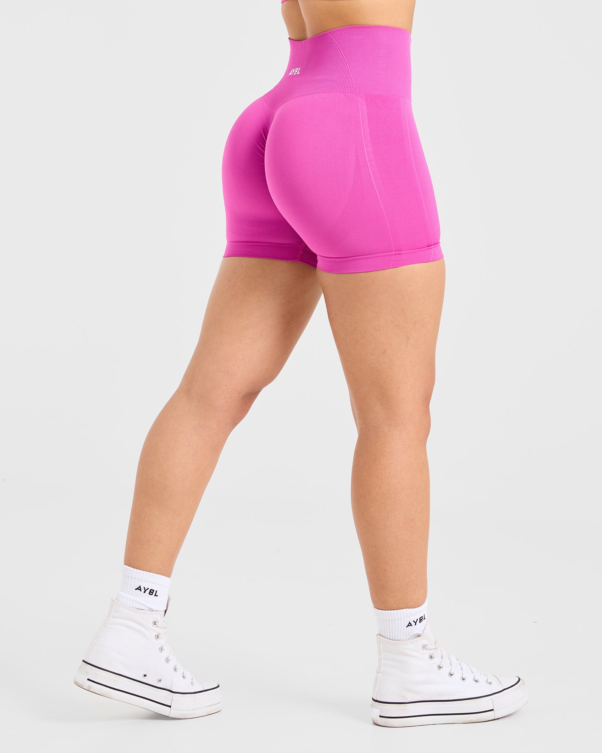 Empower Shorts Sin Costuras - Magenta