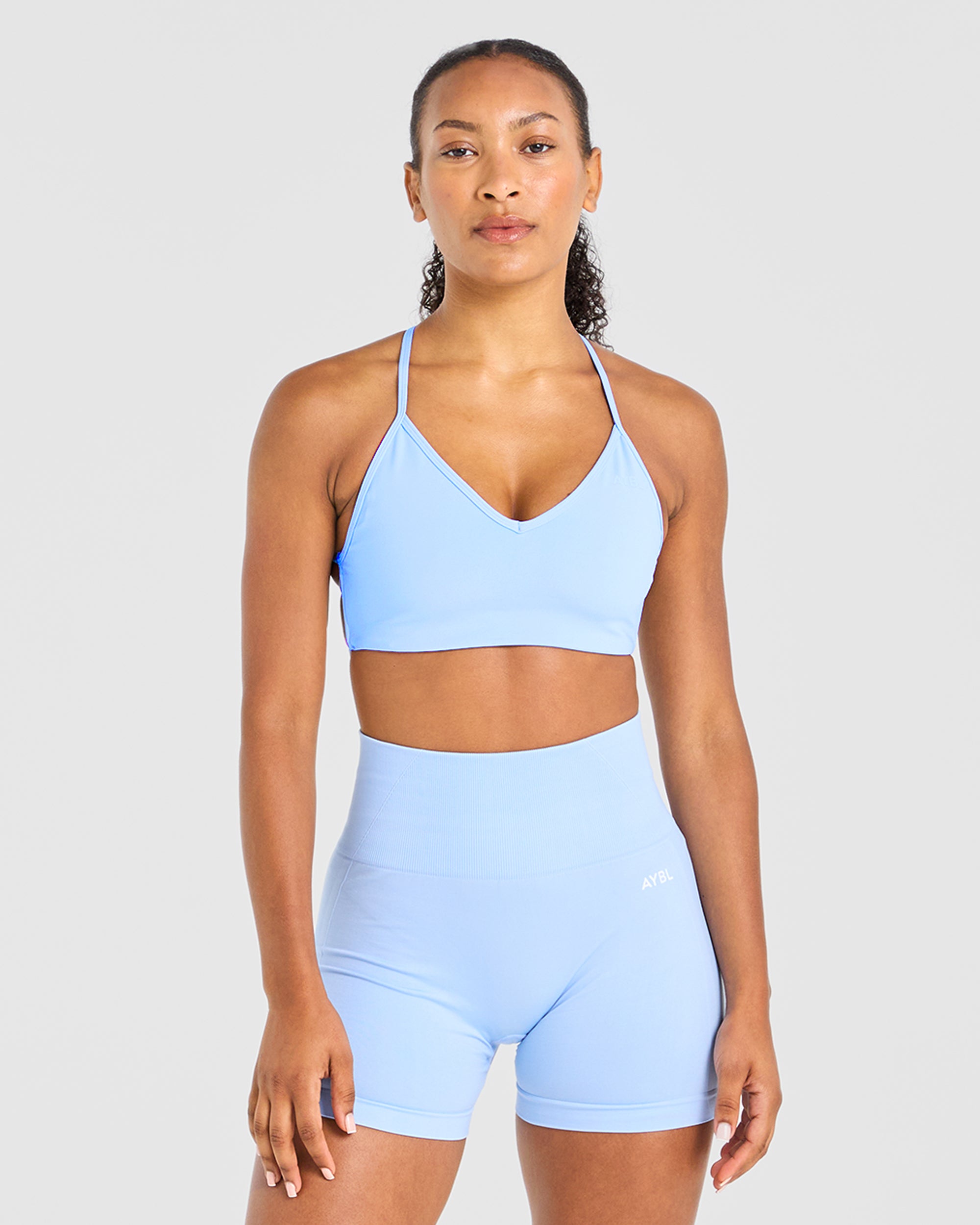 Bra Deportivo Essential Crossback - Azul Bebé