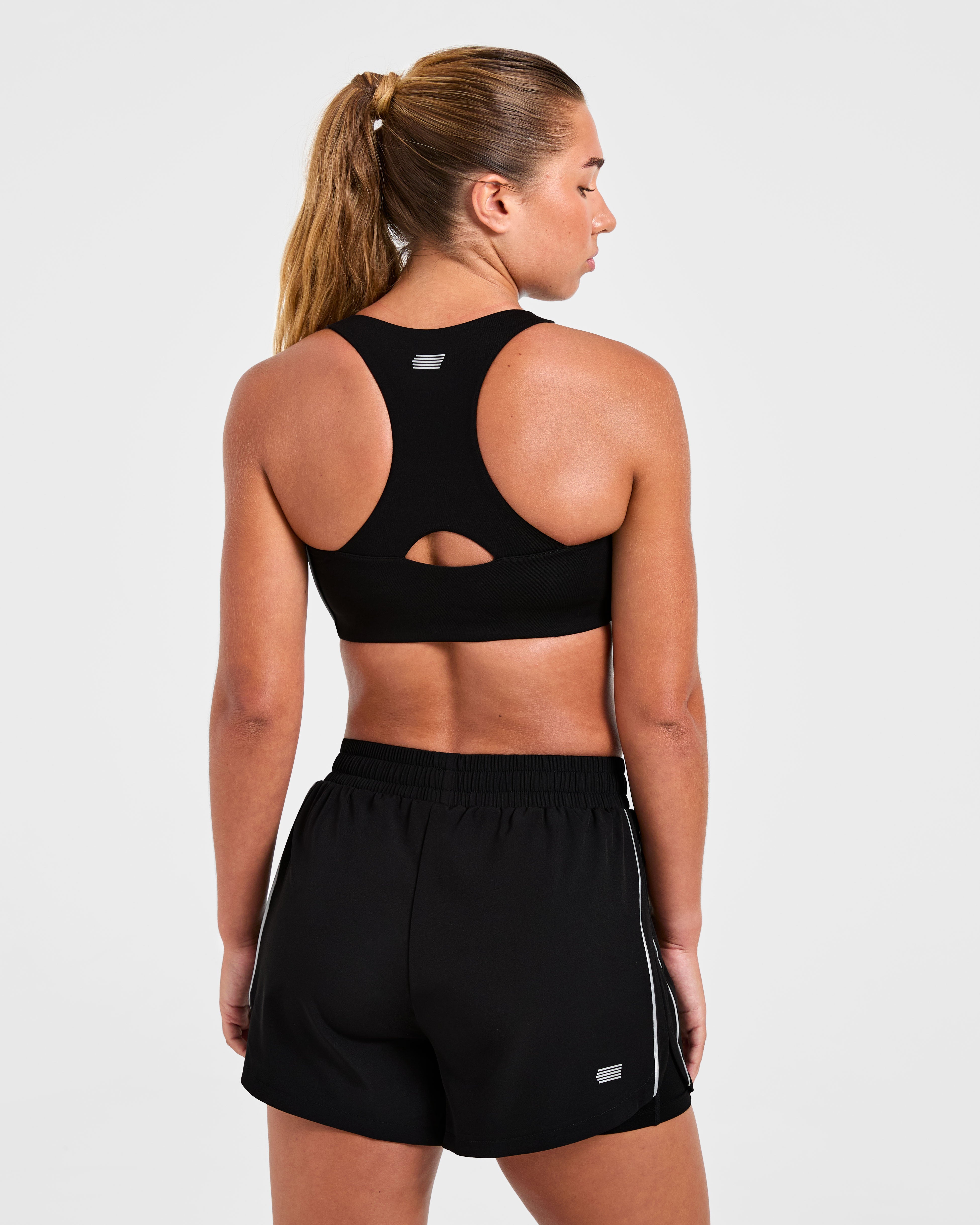 Sports Bra de Correr - Negro